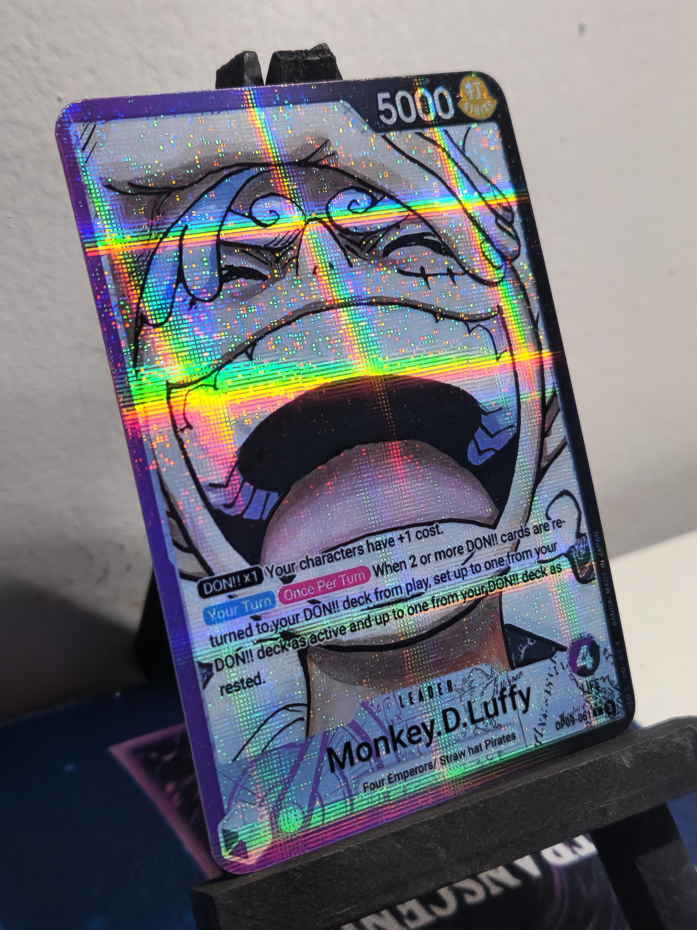 Monkey D Luffy Leader op09-061 One Piece Proxy