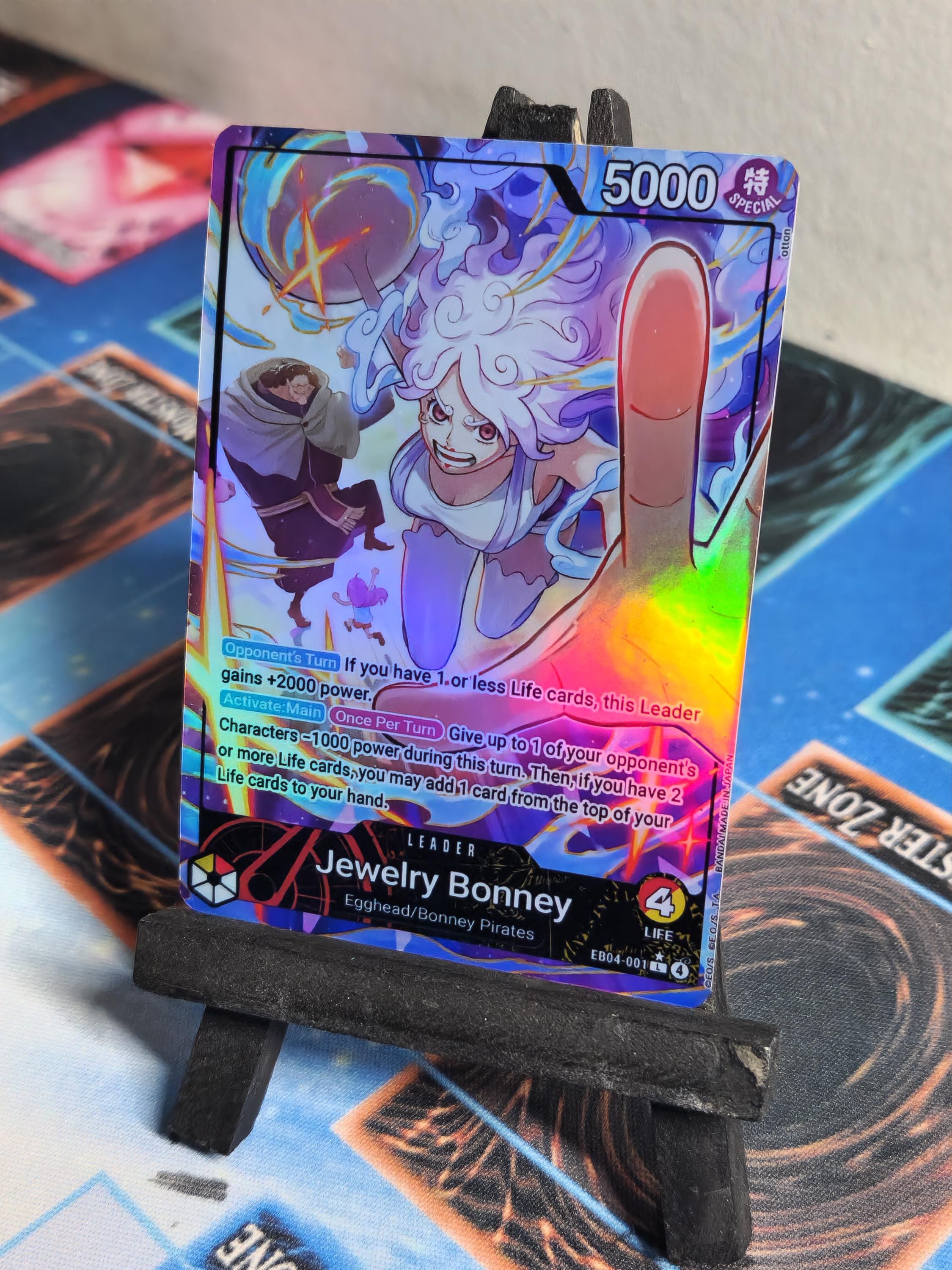 Jewelery Bonney Leader alt art EB04-001 One Piece Proxy