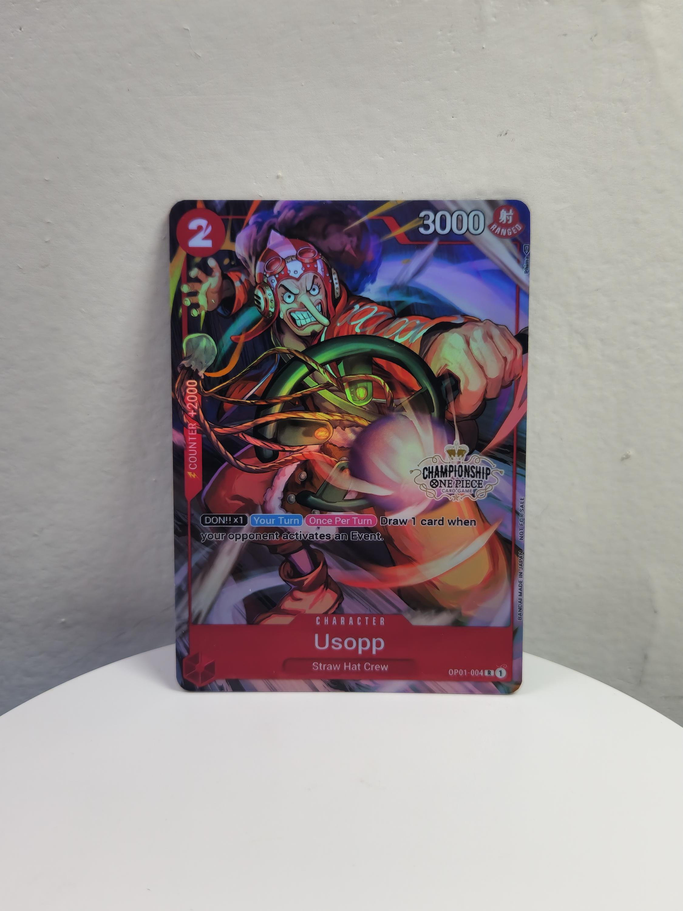 Usopp championship op01-004 One Piece Proxy