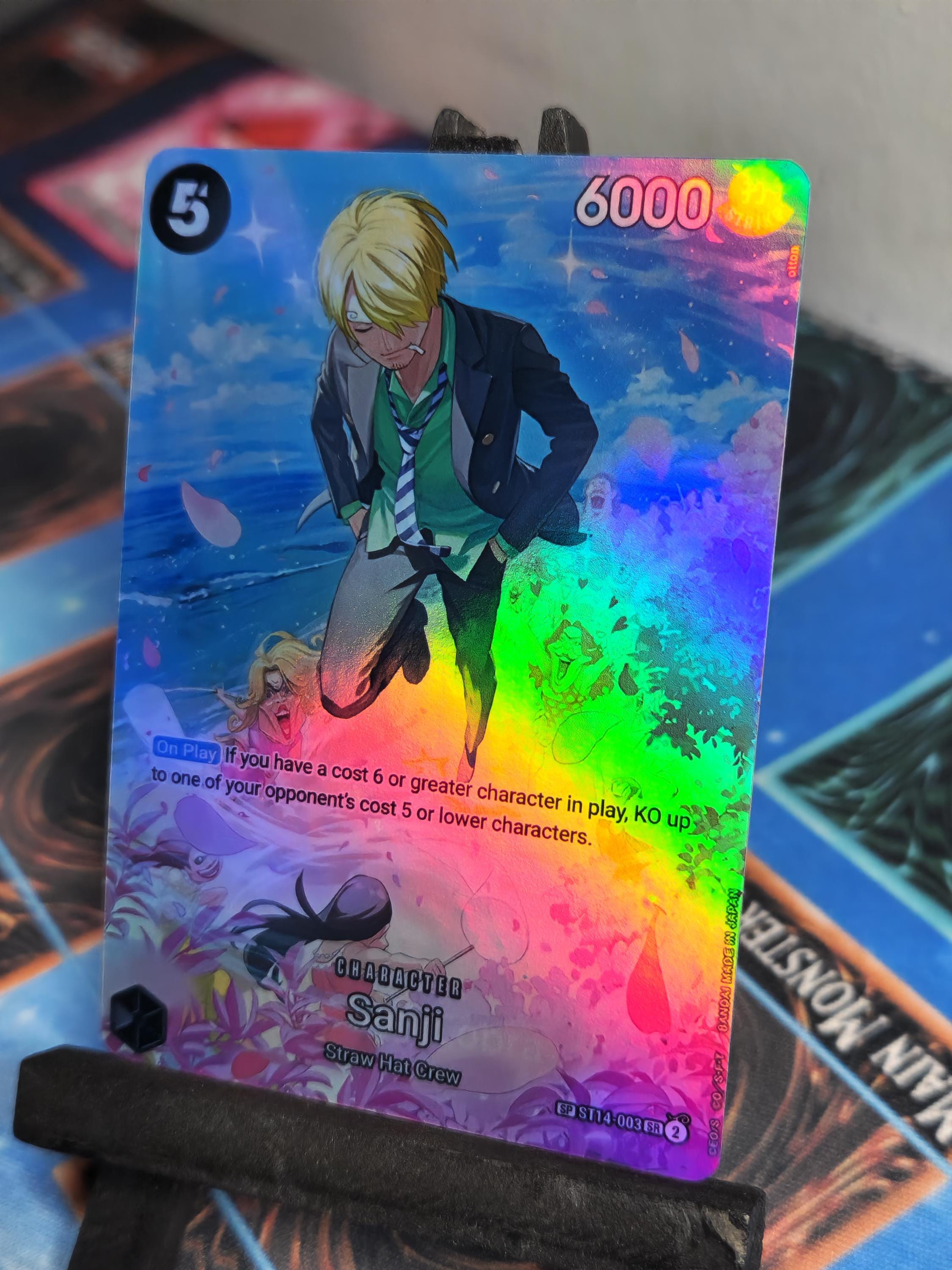 Sanji SP alt art st14-003 One Piece Proxy Card