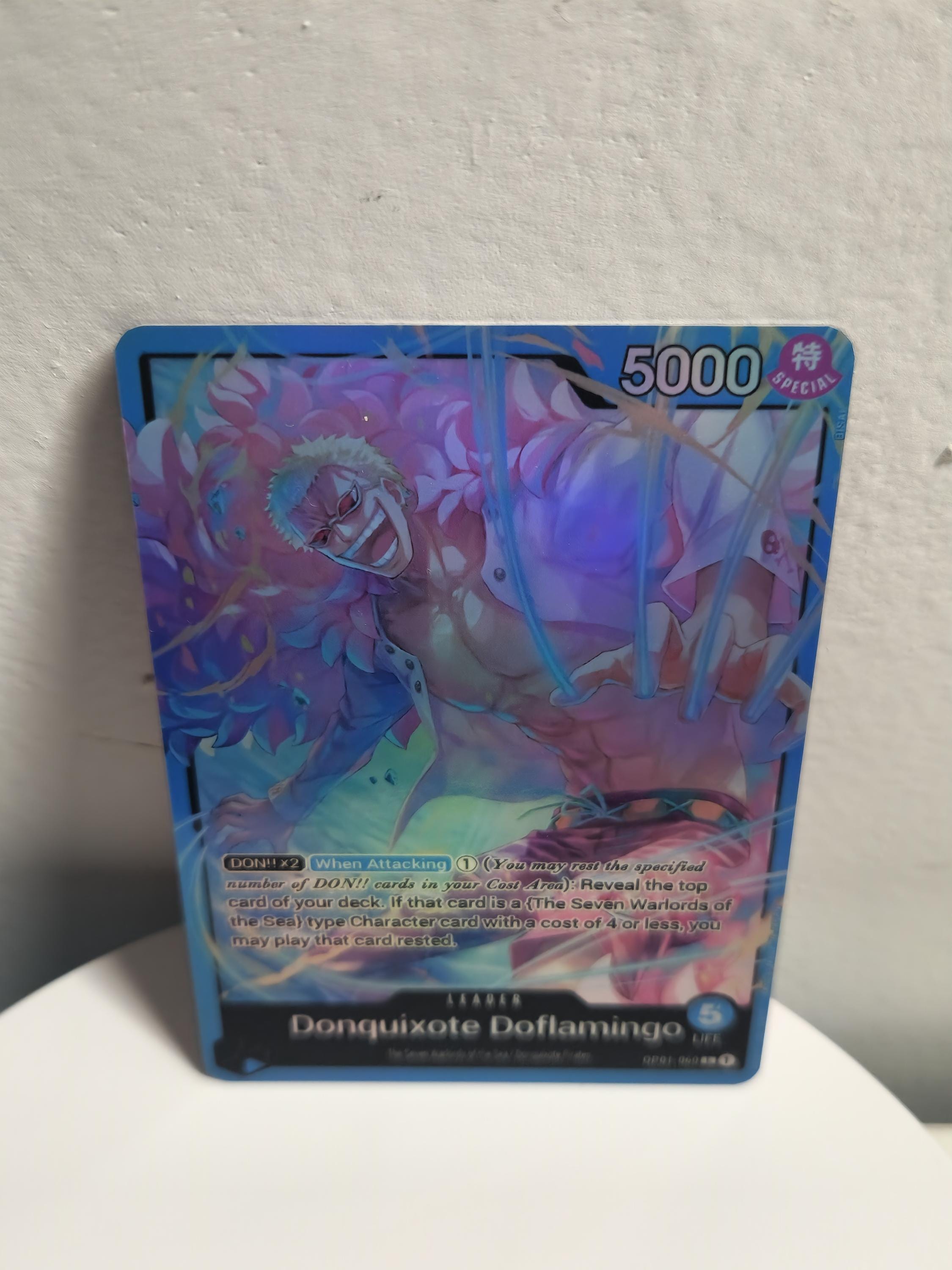 Donquixote Doflamingo Leader OP01-060 ST17 Art