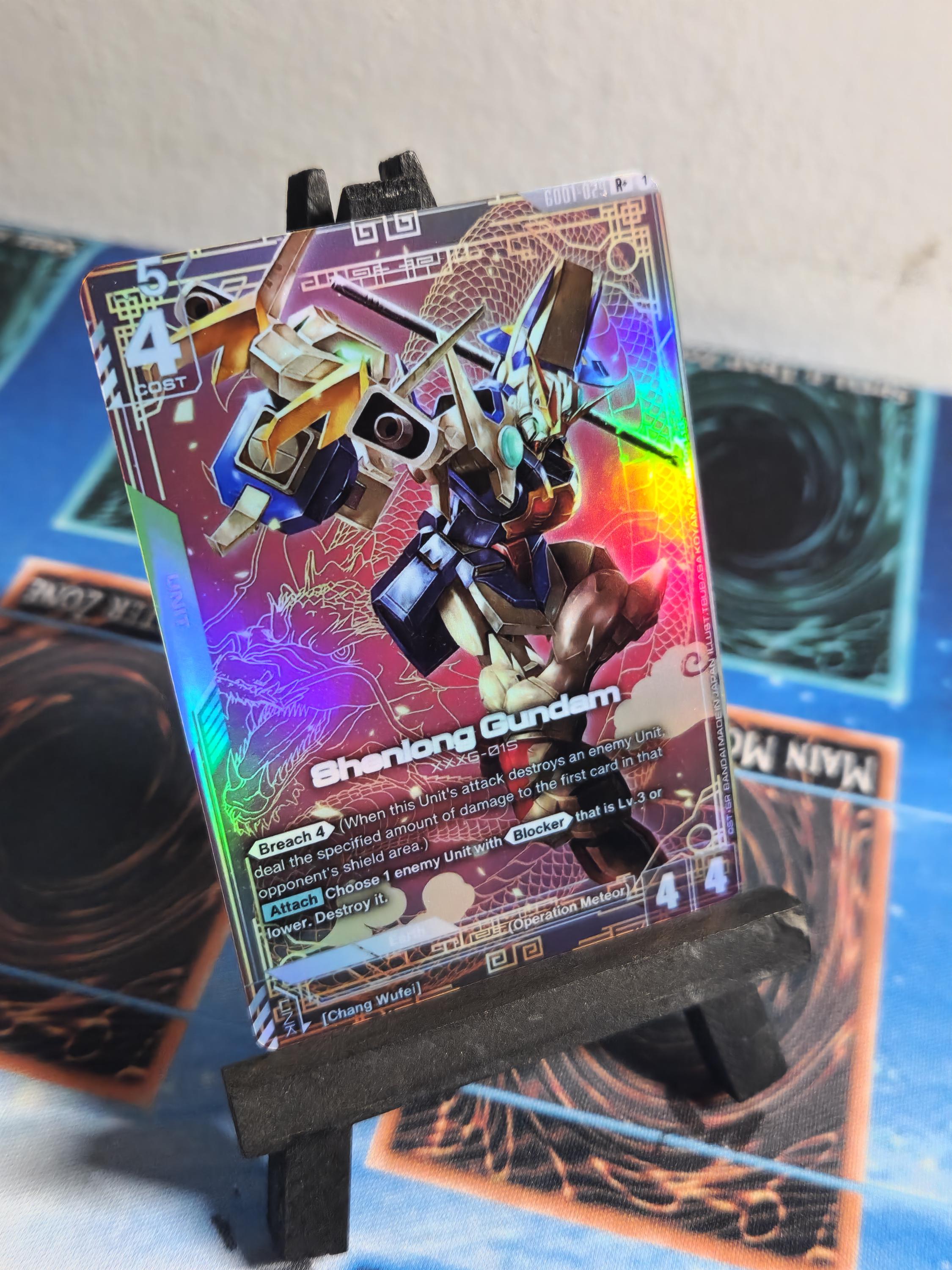Shenlong Gundam  gd01-029 R+ Gundam tcg proxy