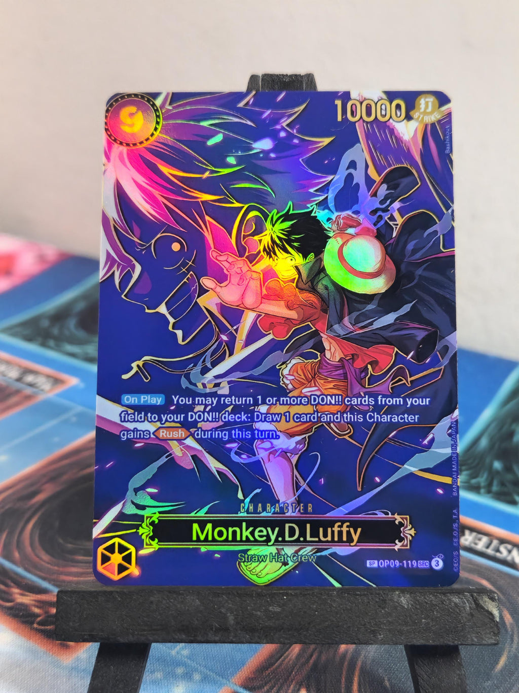 Monkey D Luffy SP alt art op09-119 One Piece Proxy op13