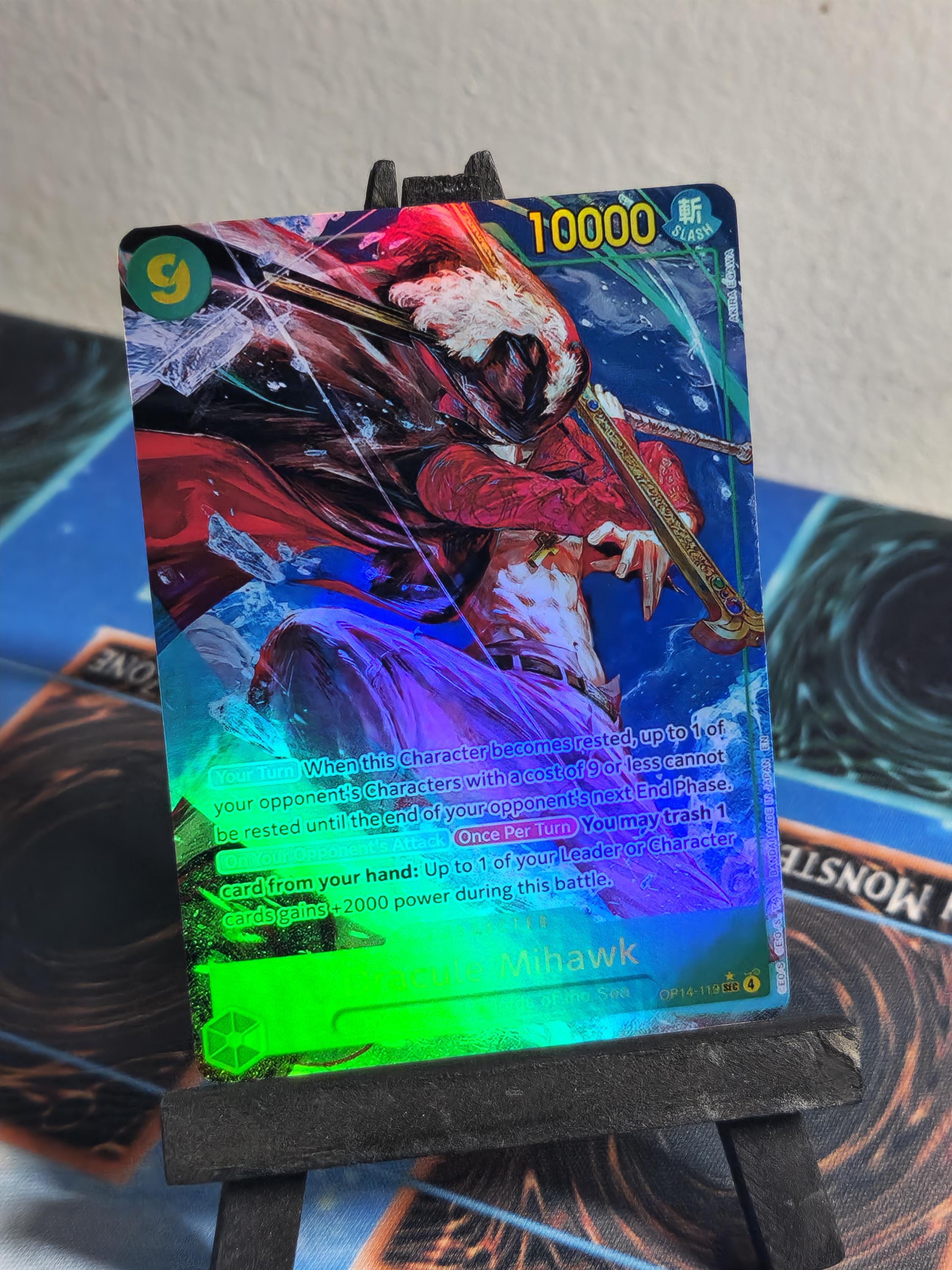 Dracule Mihawk alt art op14-119 One Piece proxy