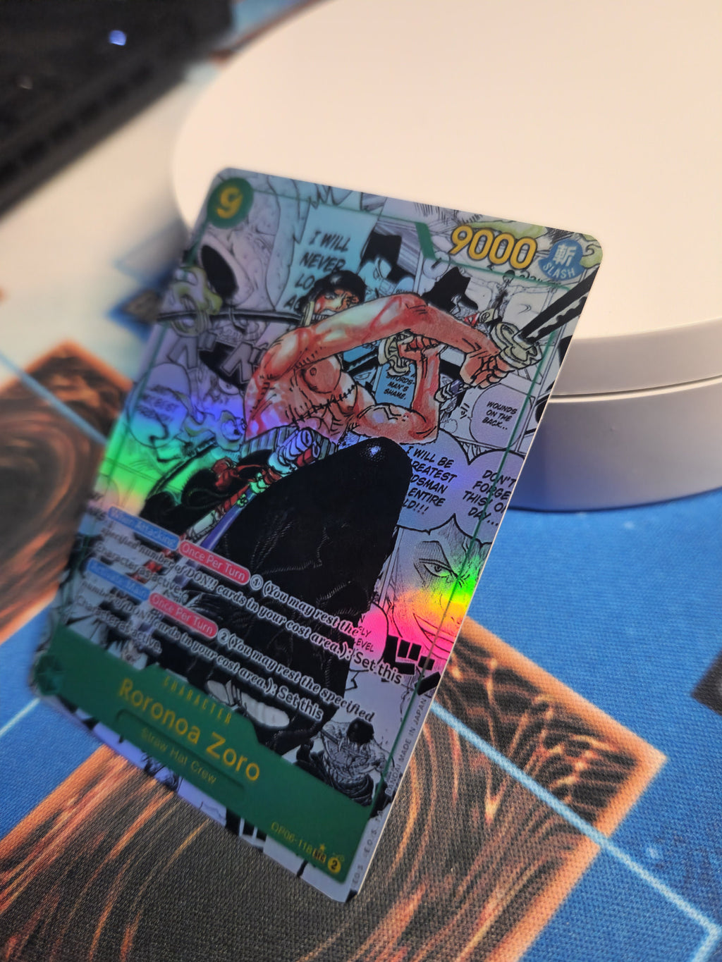 Roronoa Zoro manga op06-118 One Piece Proxy