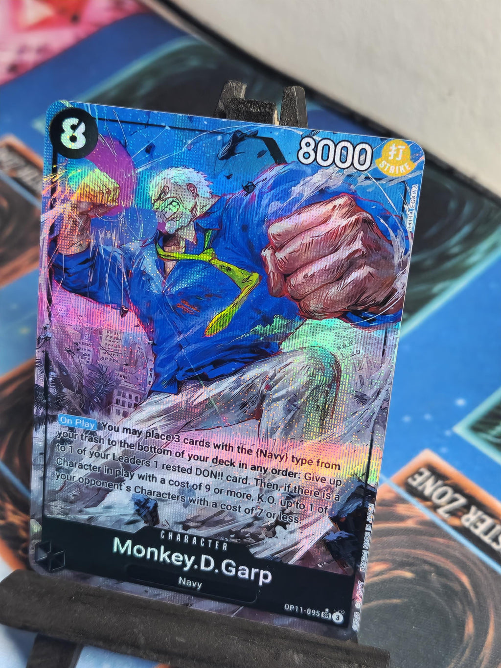 Monkey D Garp Alt Art OP11-095 One Piece Proxy