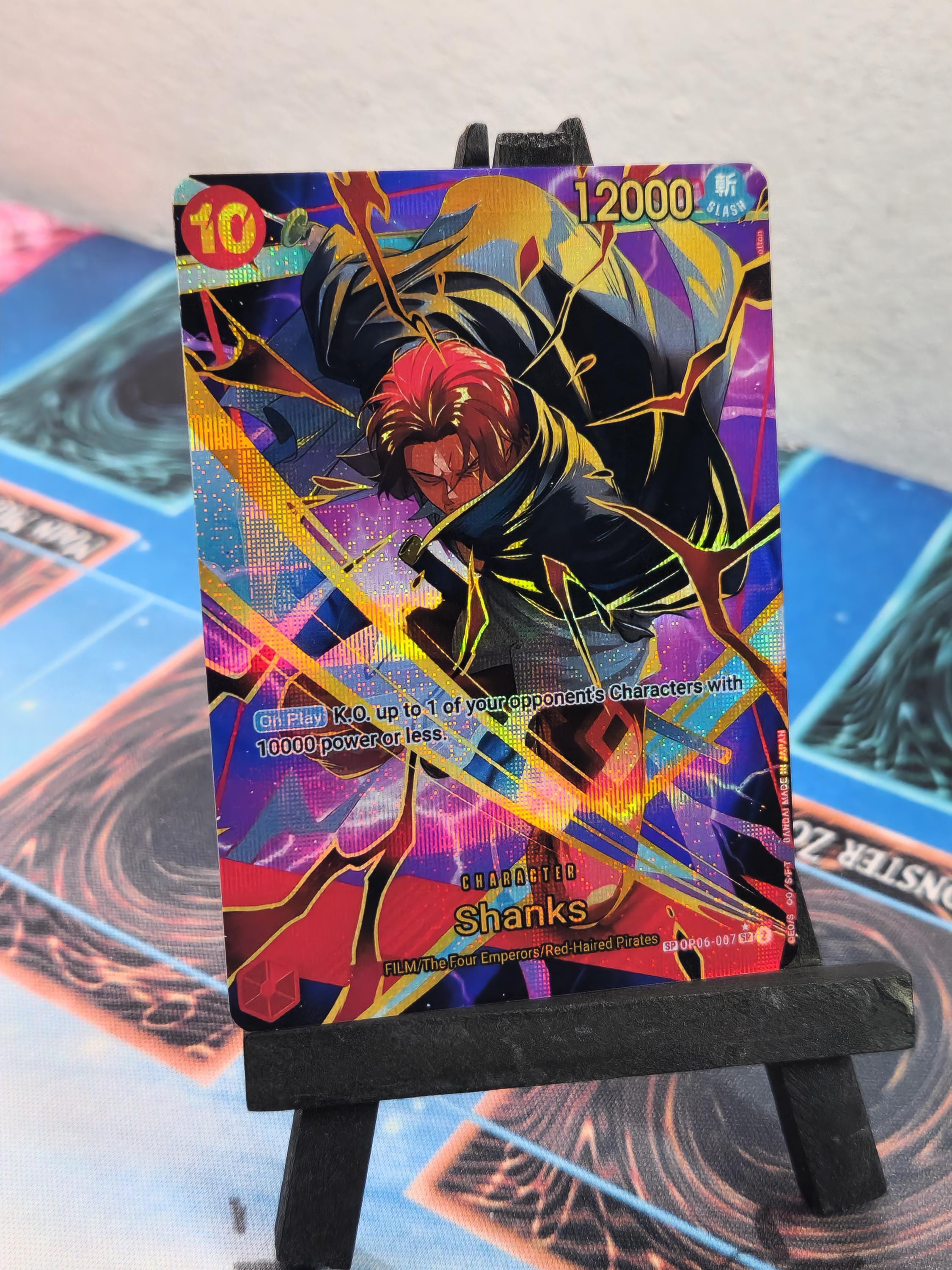 Shanks SP alt art OP06-007 One Piece Proxy