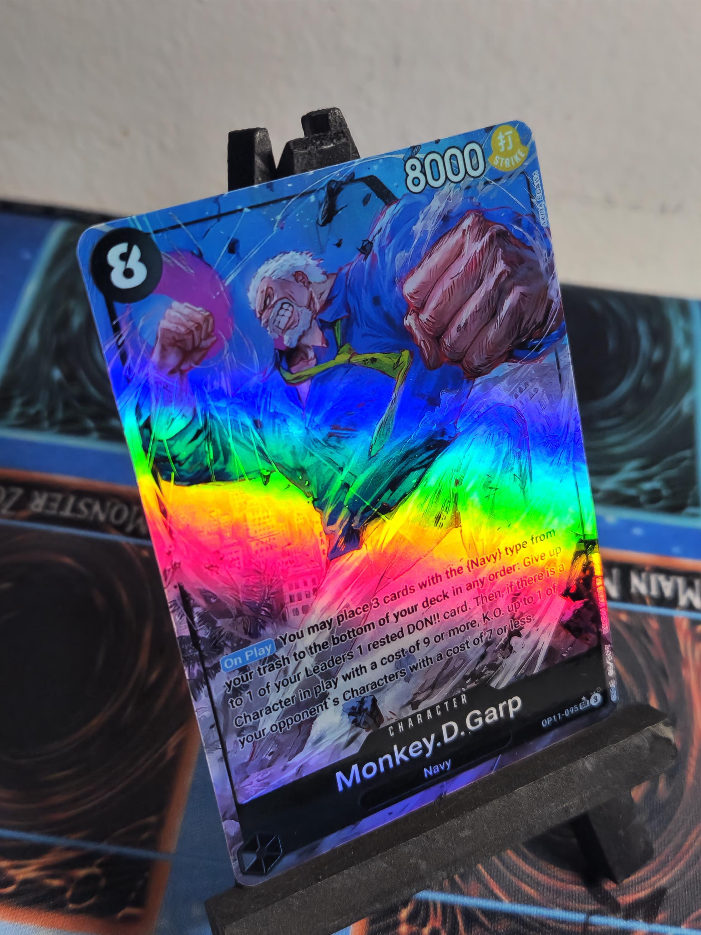 Monkey D Garp Alt Art OP11-095 One Piece Proxy