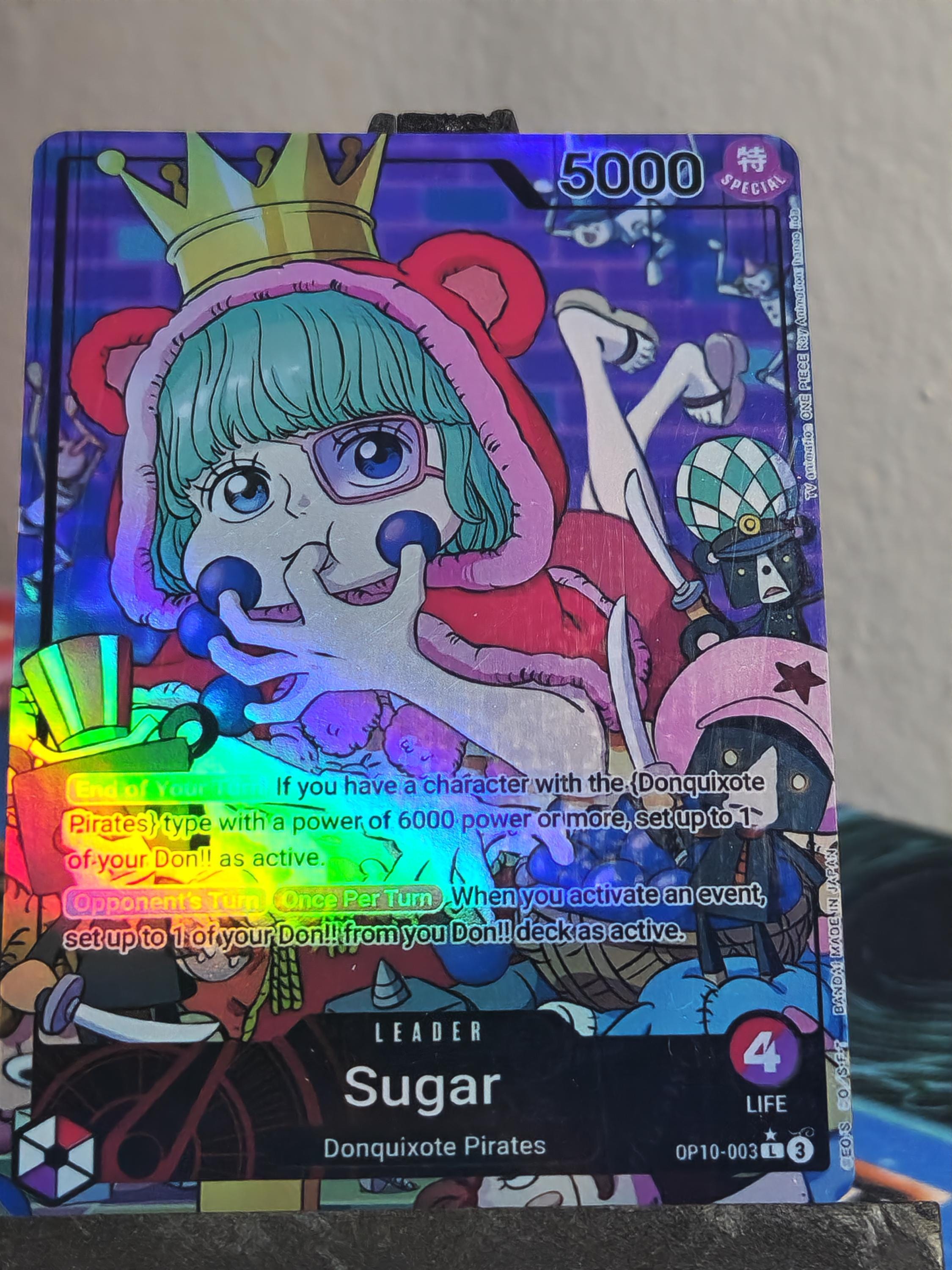Sugar Leader alt art  OP10-003 One Piece Proxy Card