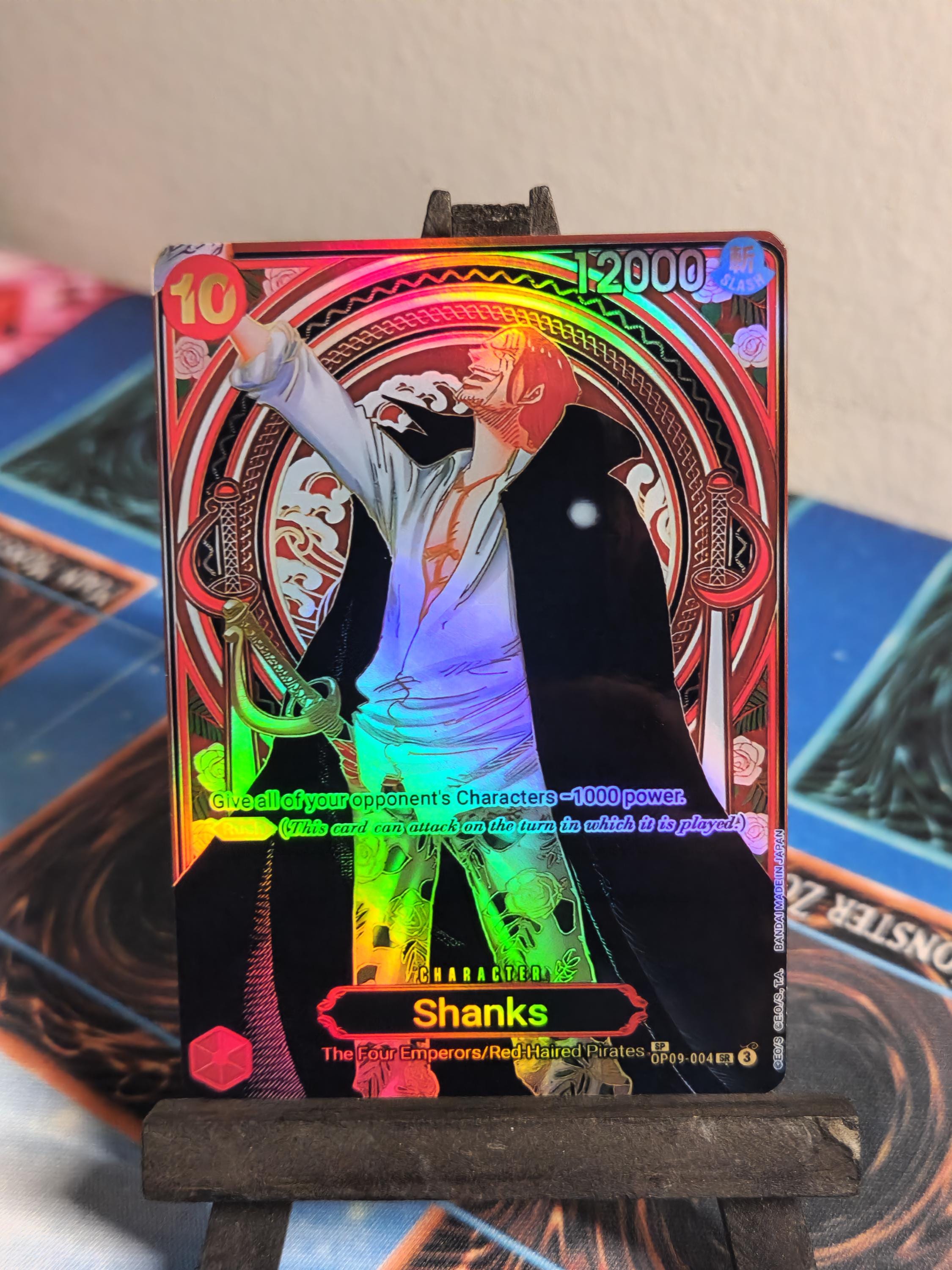 Shanks SP1 alt art op09-004 One Piece Proxy op13