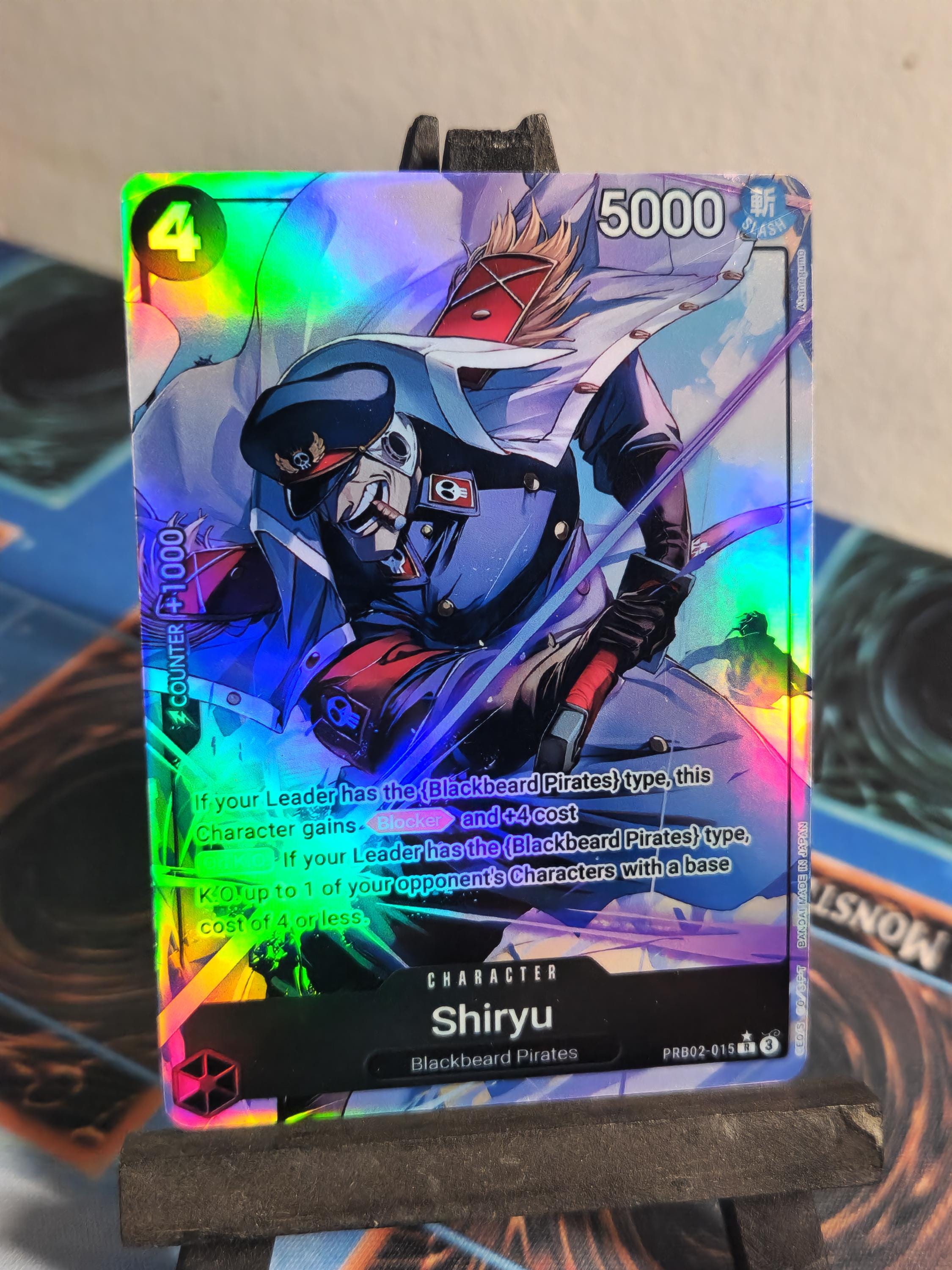 Shiryu alt art PRB02-015 One Piece proxy