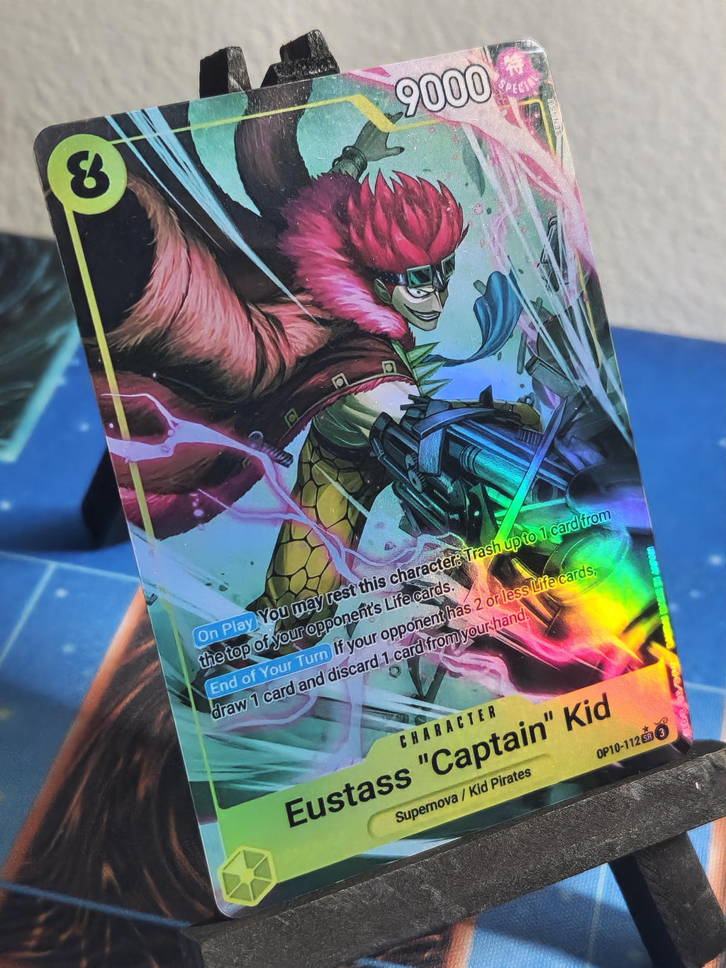 Eustass "Captain" Kid alt art OP10-112 One Piece Proxy Card