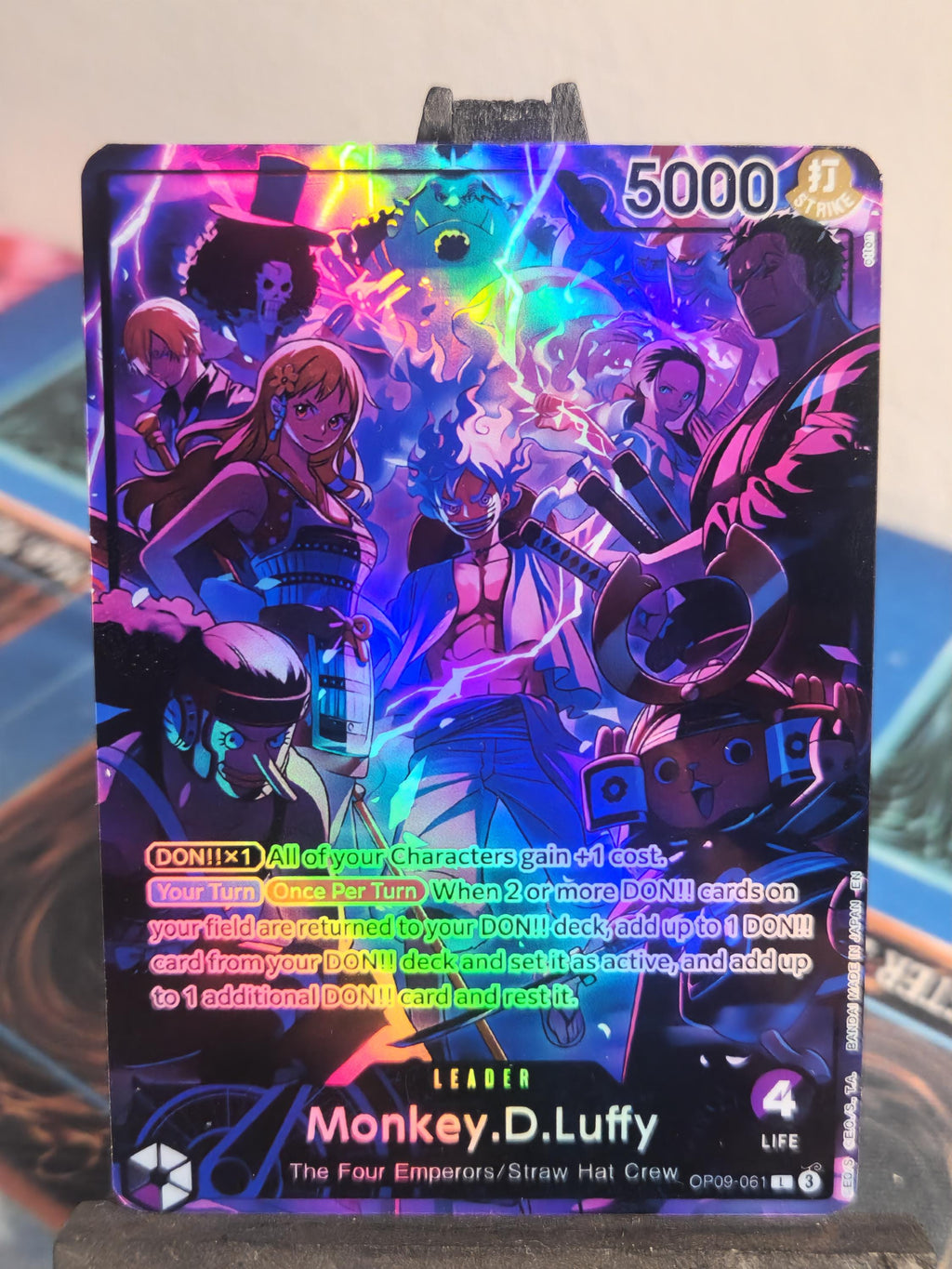 One Piece OP09 Four Emperors Leader Anniversary Set Proxy