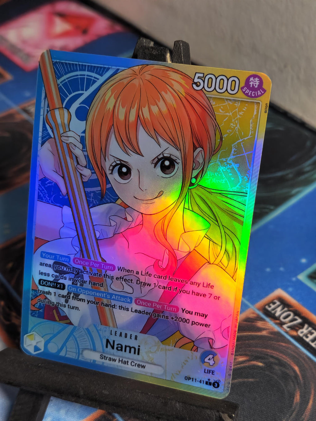 Nami Leader Alt Art OP11-041 One Piece Proxy