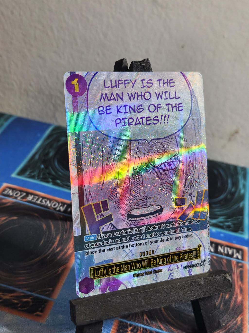 Luffy will become king of pirates alt art op12-079 prb02 One Piece proxy