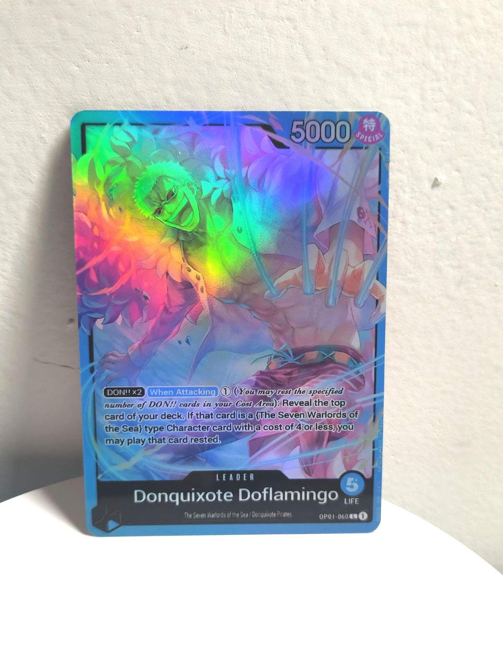 Donquixote Doflamingo Leader OP01-060 ST17 Art
