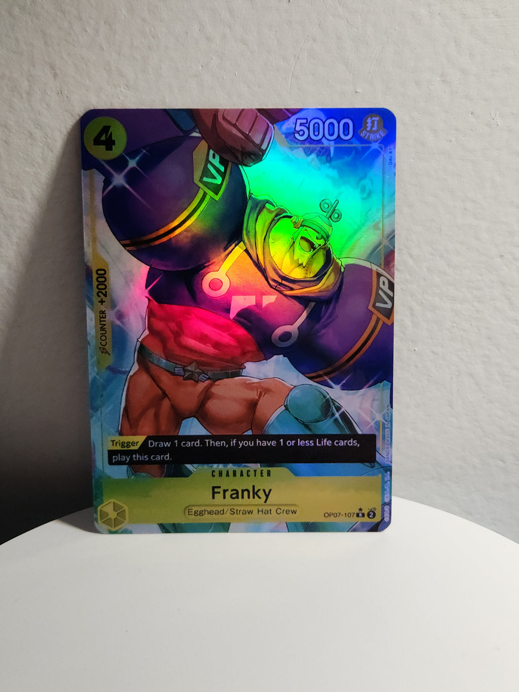 Franky alt art op07-107 One Piece Proxy