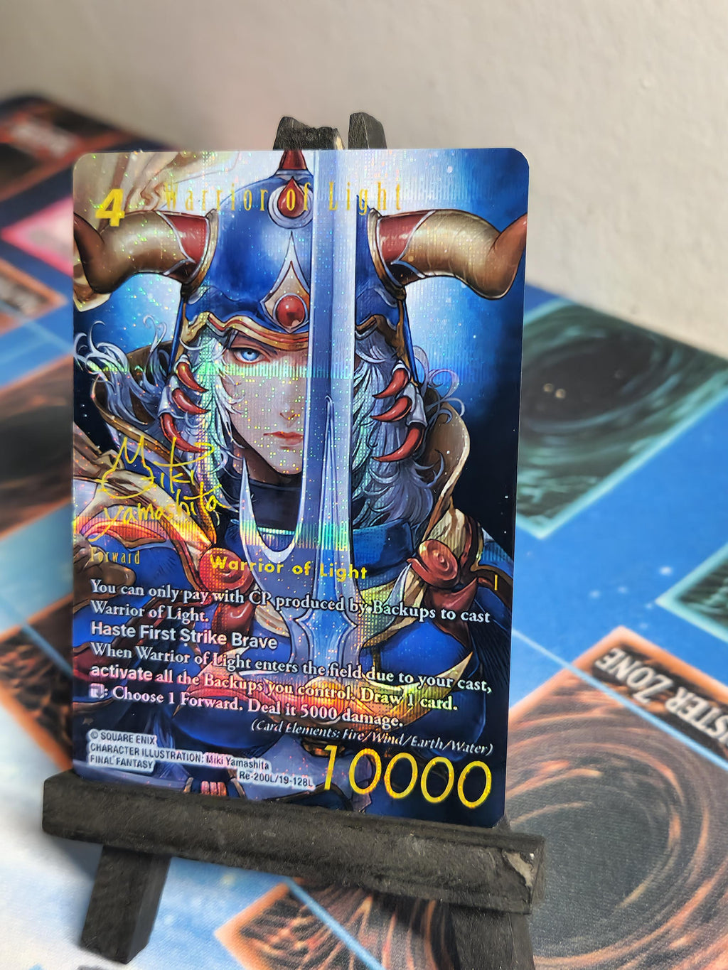 Warrior of Light signature alt art RE-200L/19-128L Final Fantasy proxy