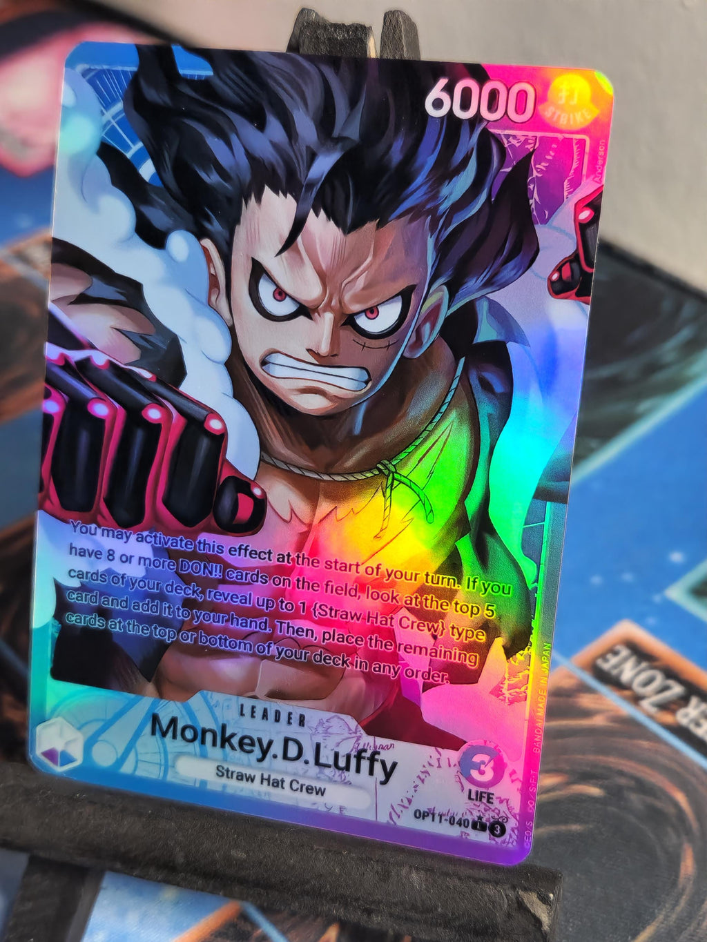 Monkey D Luffy Leader Alt Art OP11-040 One Piece Proxy