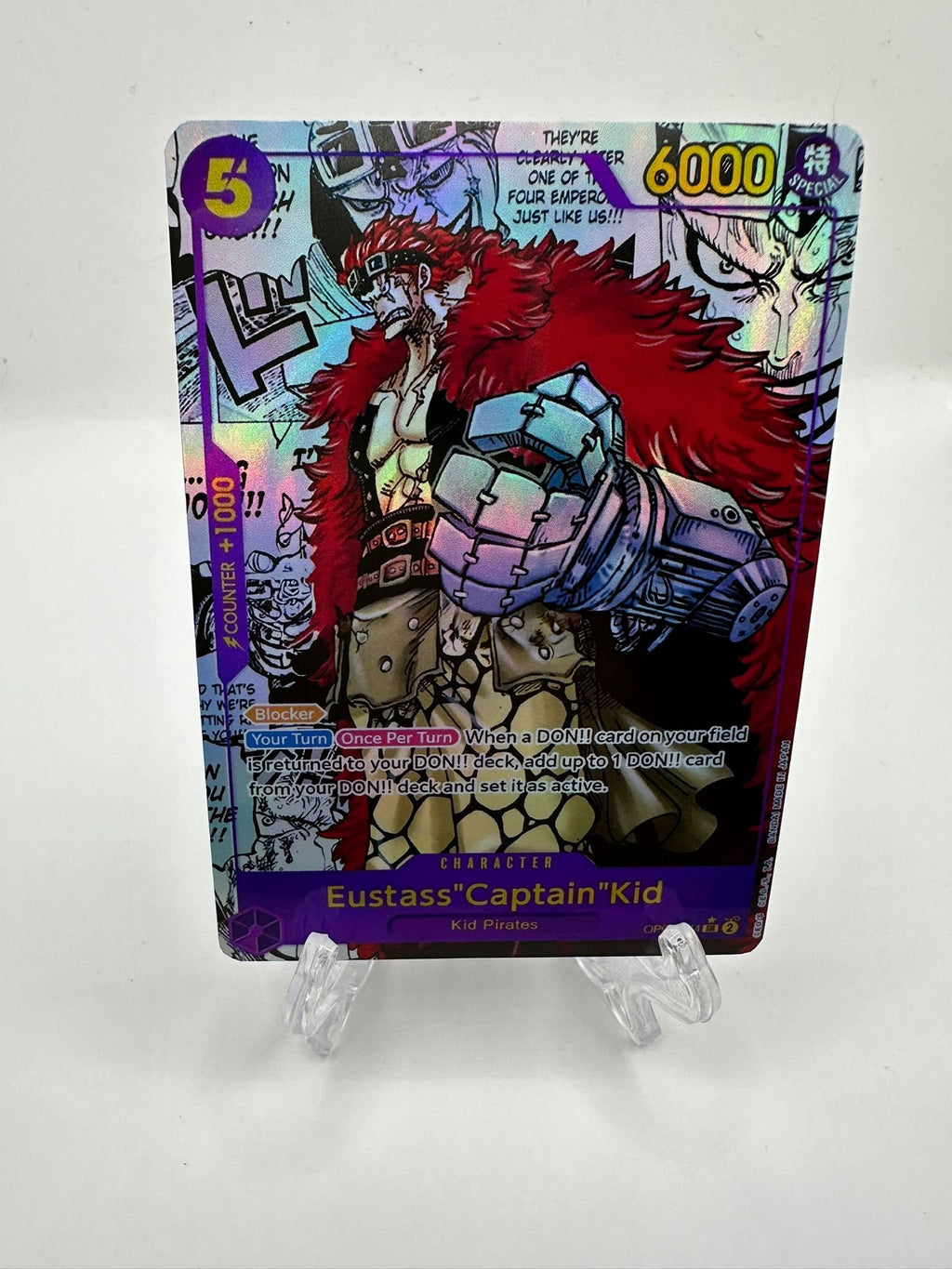 One Piece Eustass "Captain" Kid op05 manga proxy