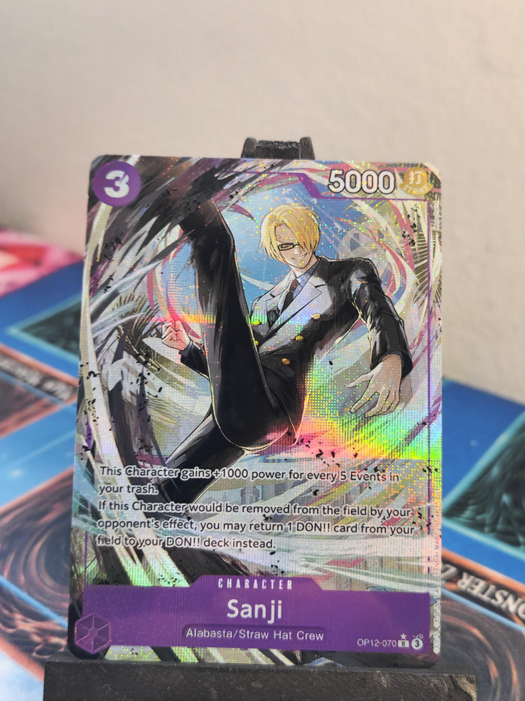 Sanji alt art op12-070 One Piece proxy