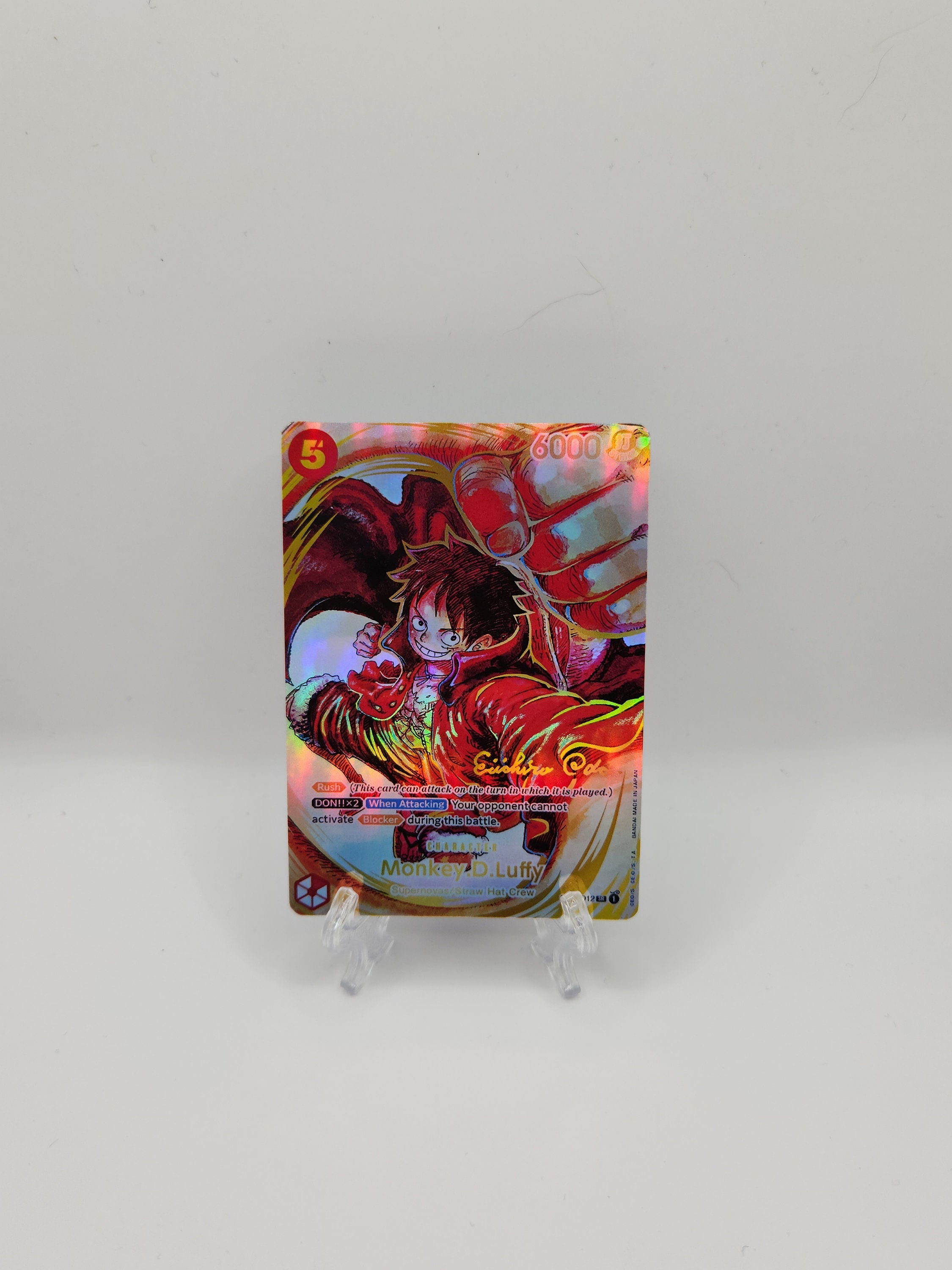 One Piece Monkey d luffy oda alt art st01-012 proxy
