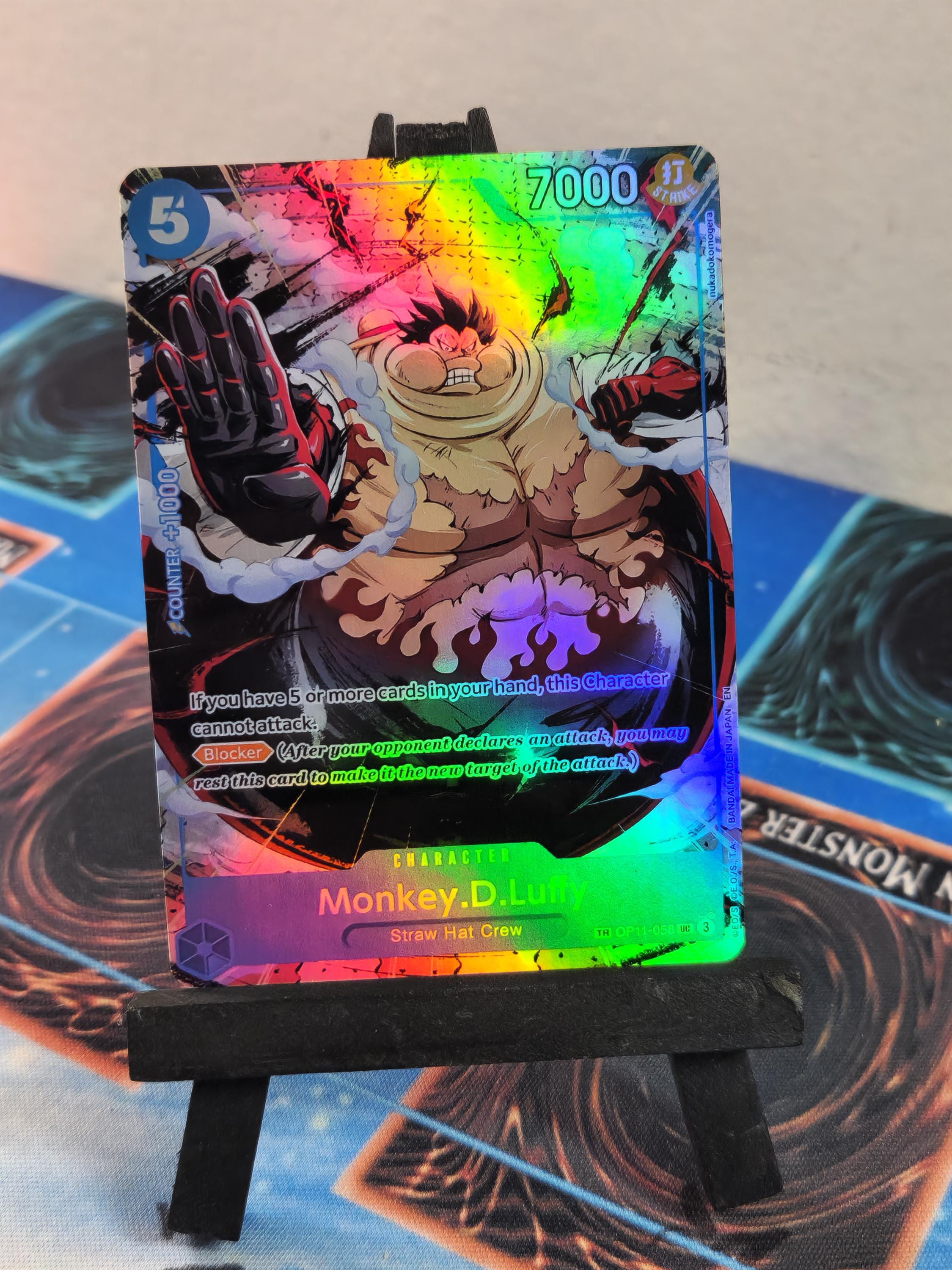 Monkey D Luffy Treasure Rare OP11-058 One Piece Proxy