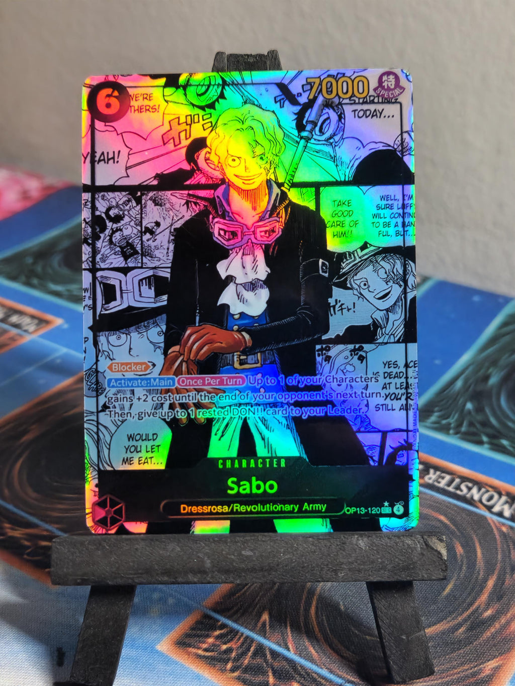 Sabo manga alt art op13-120 One Piece Proxy op13