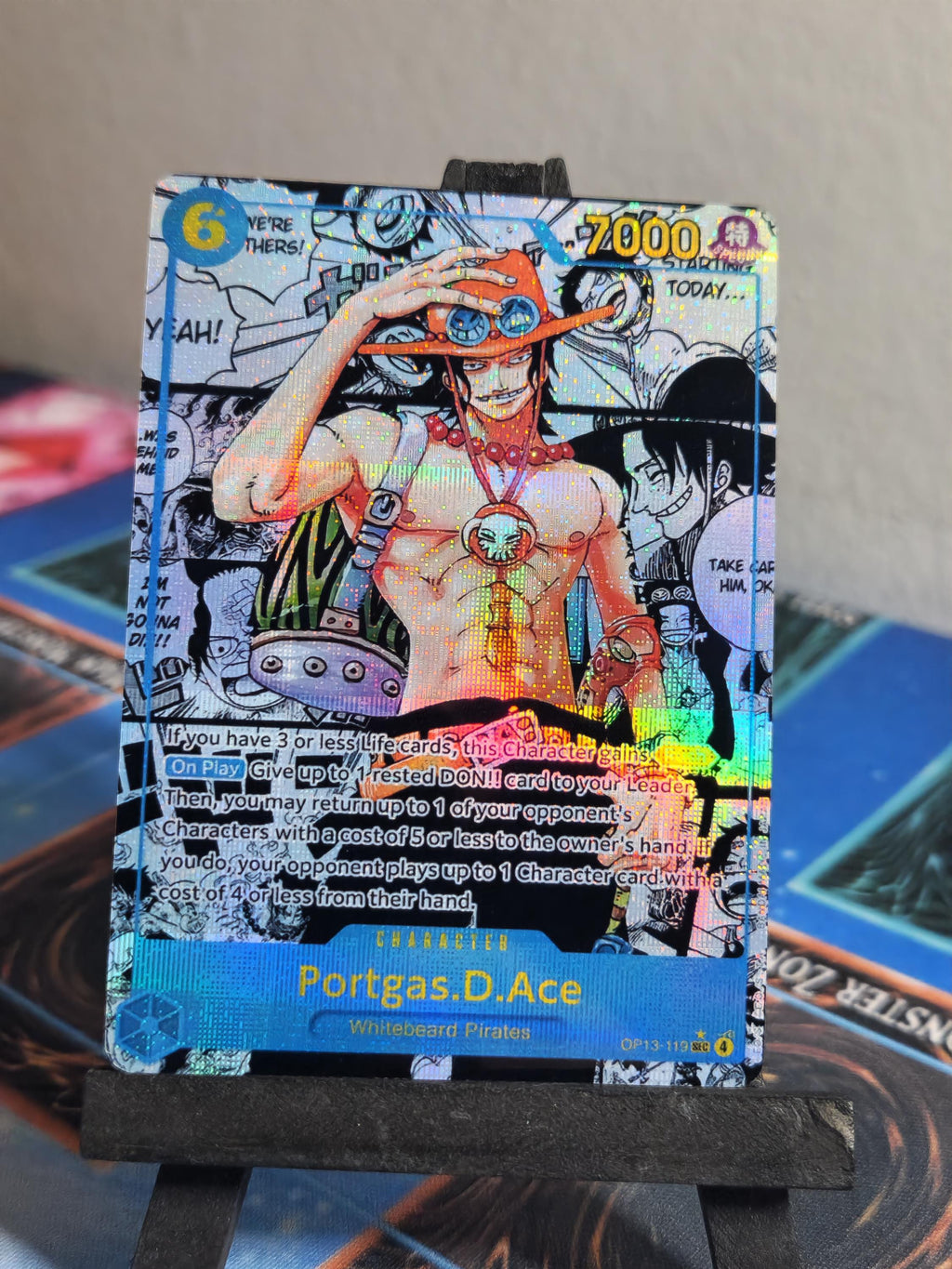 Portgas D Ace manga alt art op13-119 One Piece Proxy