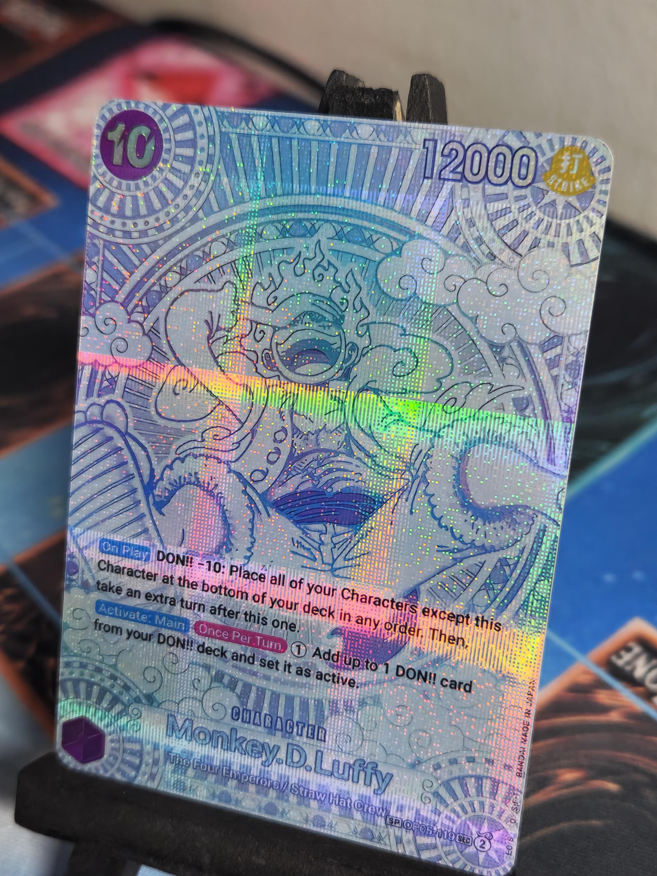 Monkey D Luffy SP alt art OP05-119 One Piece Promo Proxy