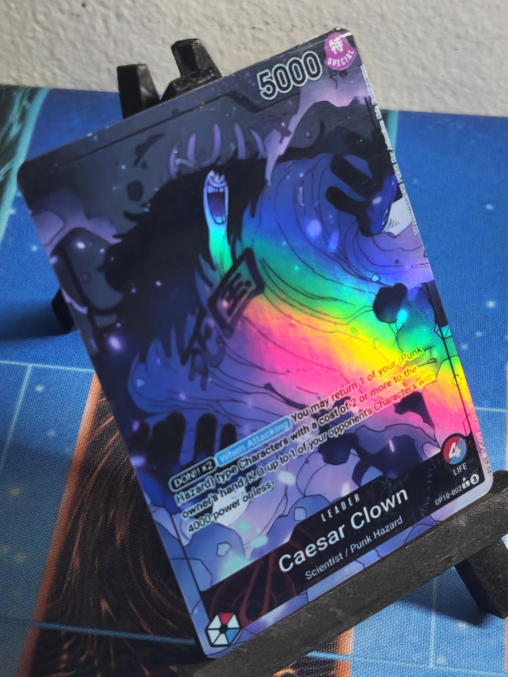 Caesar Clown Leader alt art  OP10-002 One Piece Proxy Card