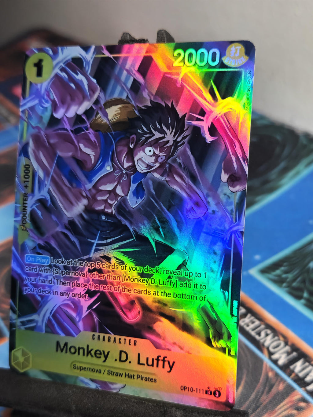 Monkey.D.Luffy alt art OP10-111 One Piece Proxy Card