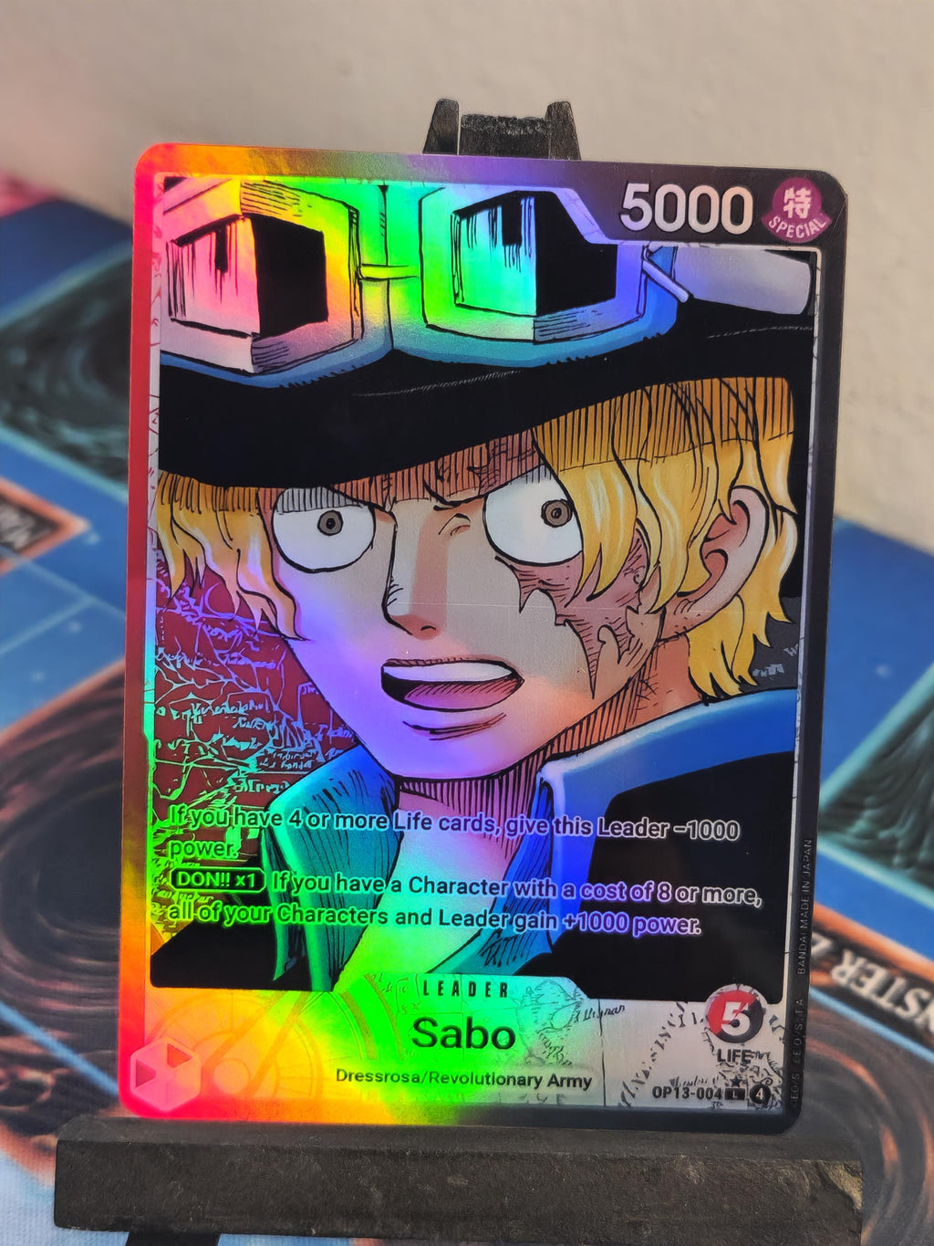 Sabo Leader alt art op13-004 One Piece proxy