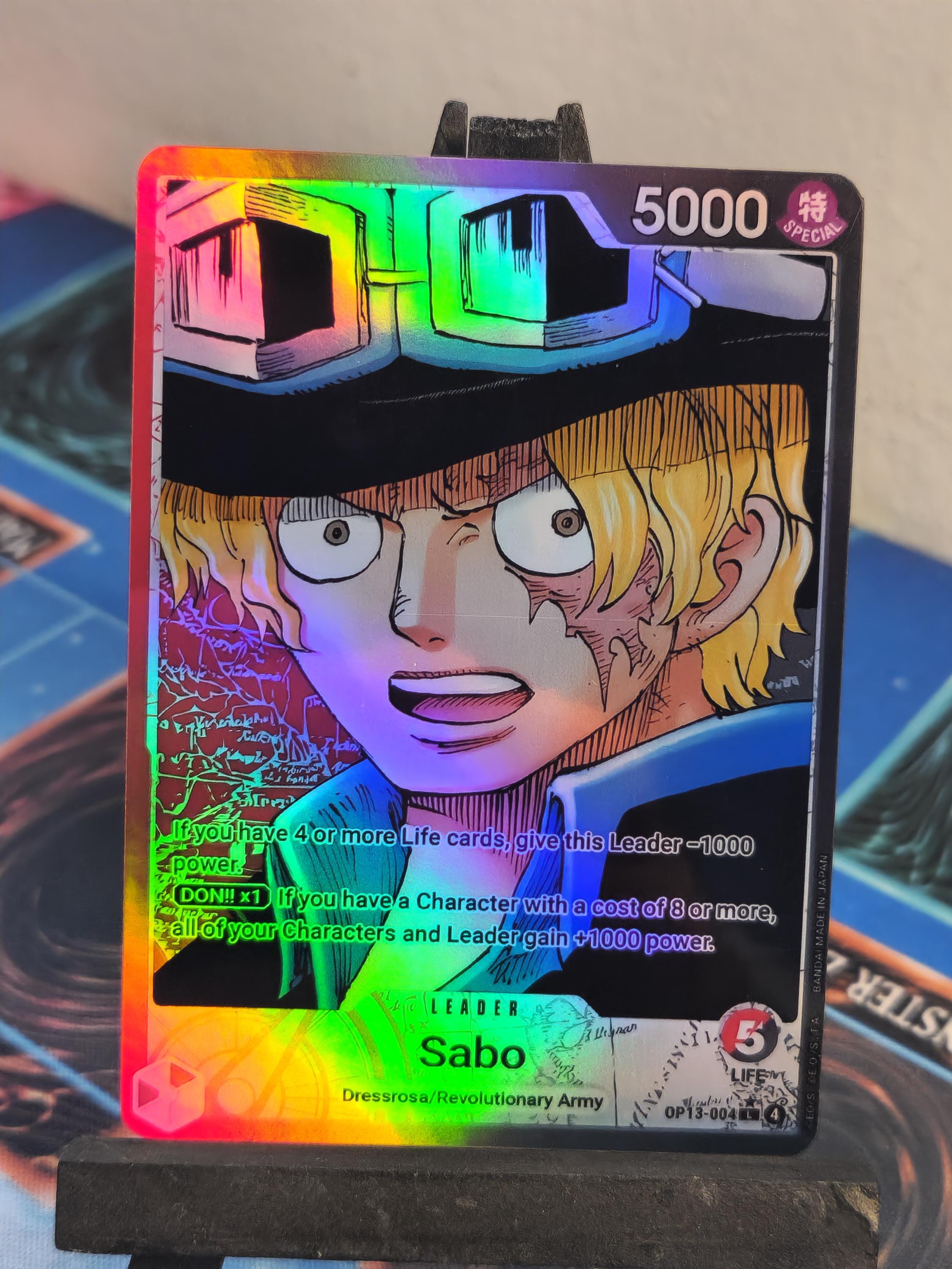 Sabo Leader alt art op13-004 One Piece proxy