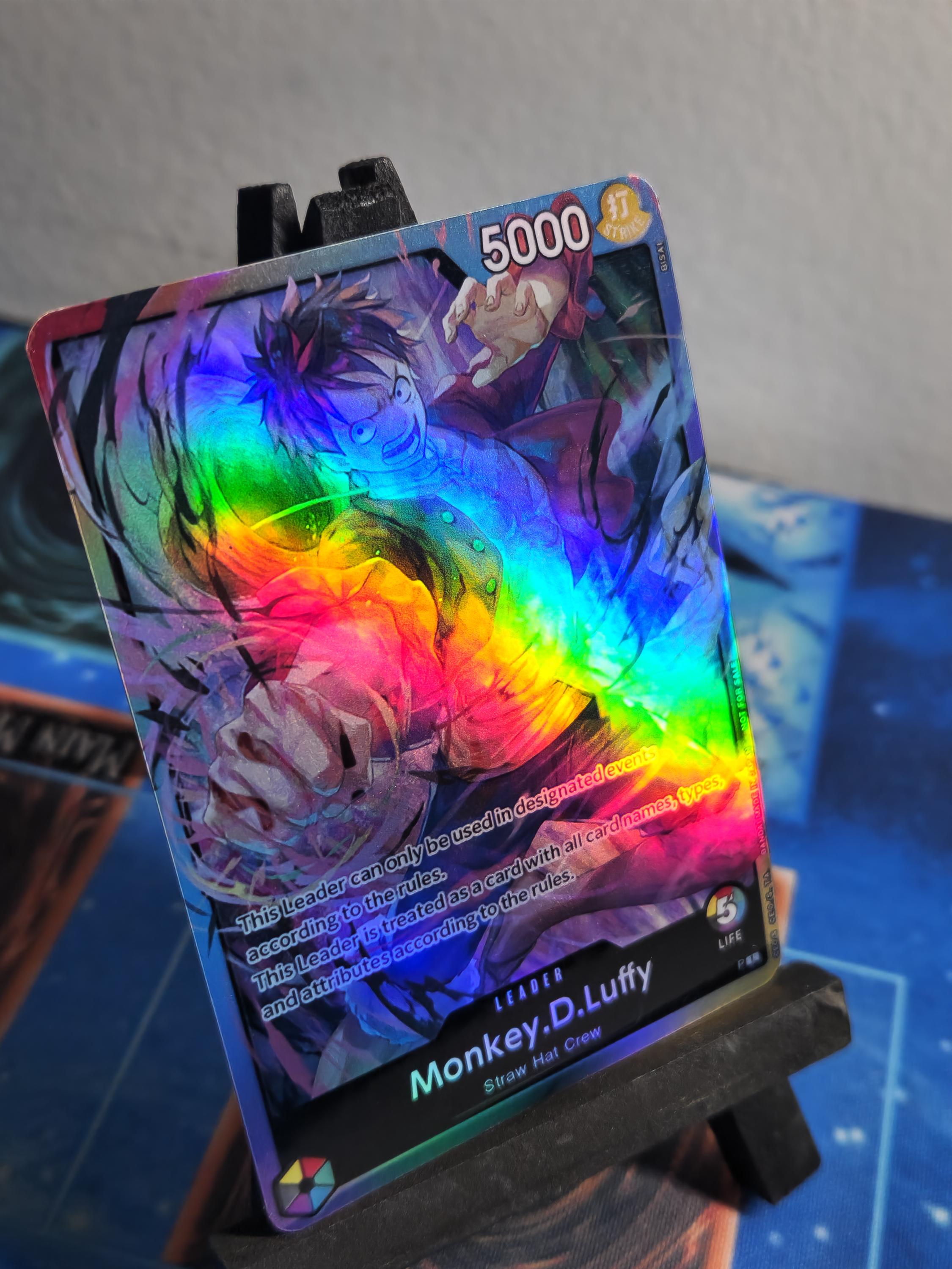 Monkey D Luffy Leader promo  P 1 One Piece Proxy