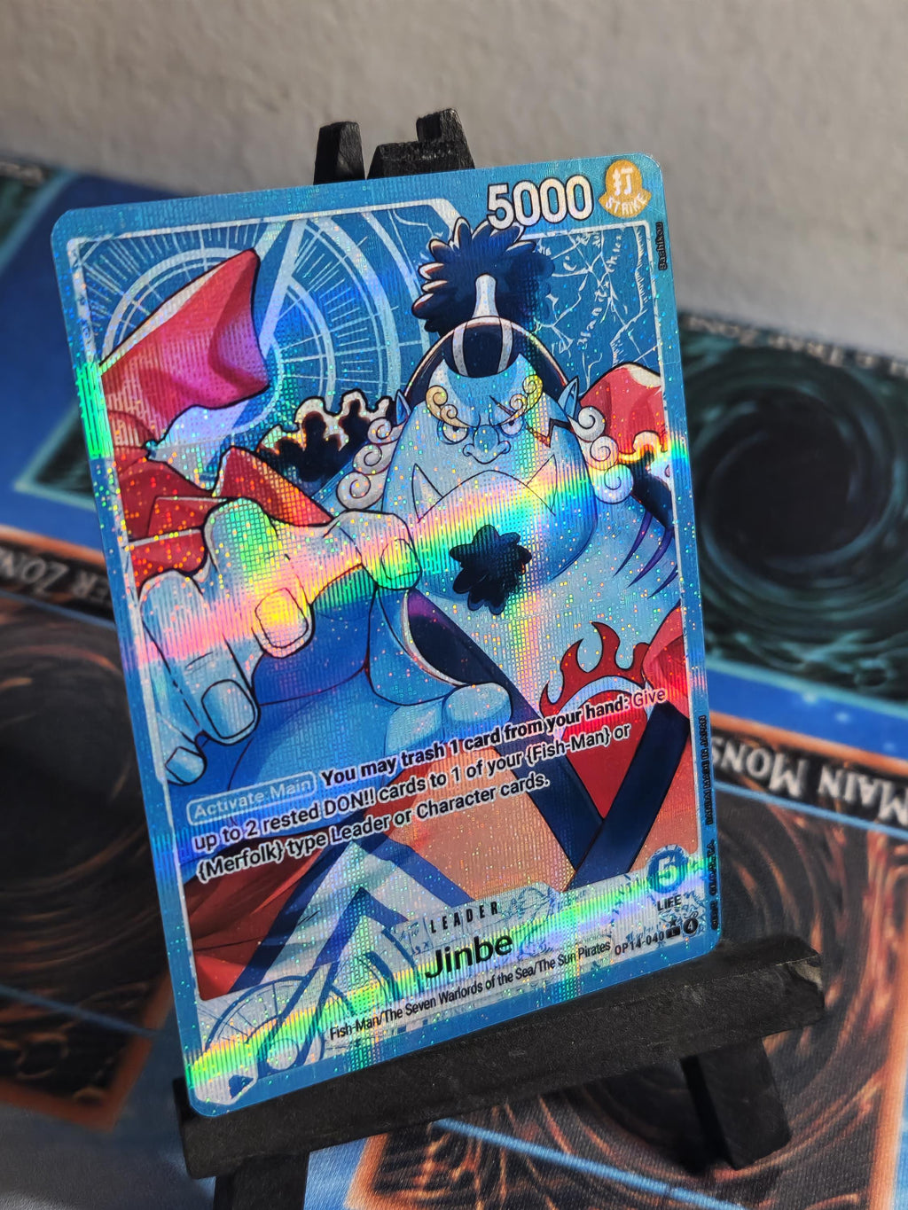 Jinbe Leader Alt Art OP14-040 One Piece Proxy