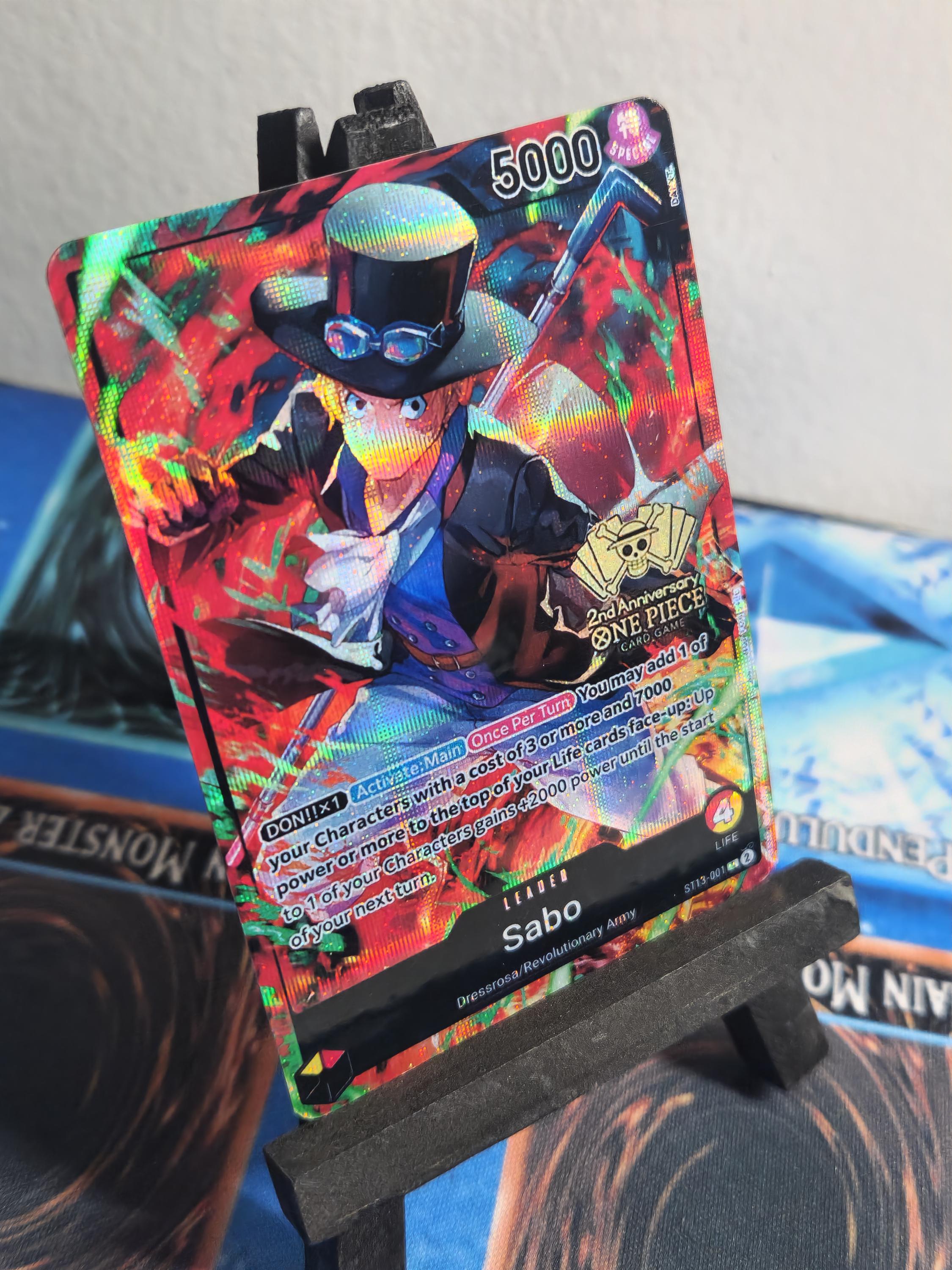 Sabo Leader 2nd Anniversary ST13-001 One Piece Proxy