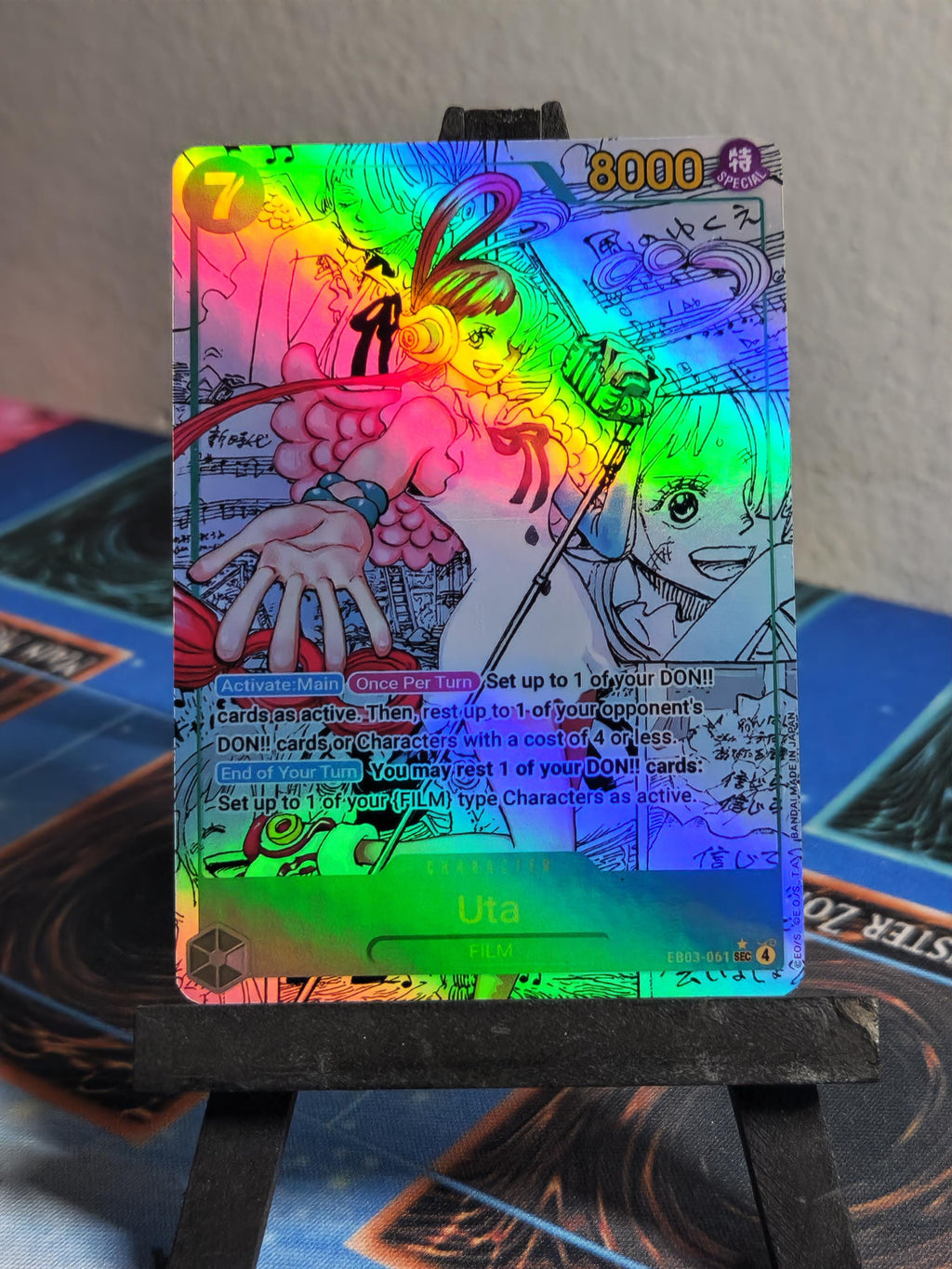 Uta Manga alt art EB03-061 One Piece Proxy