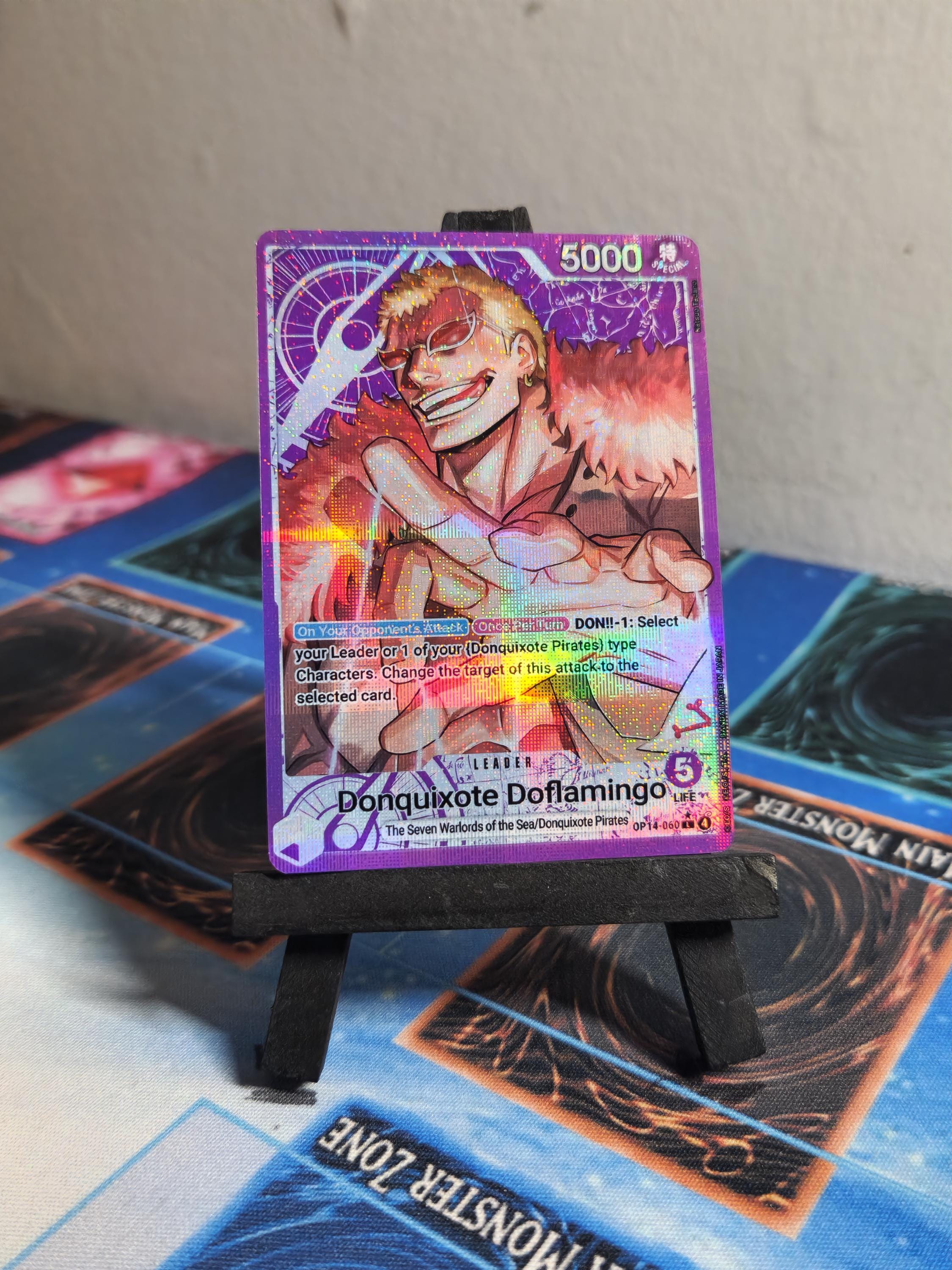 Donquixote Doflamingo Alt Art OP14-060 One Piece Proxy
