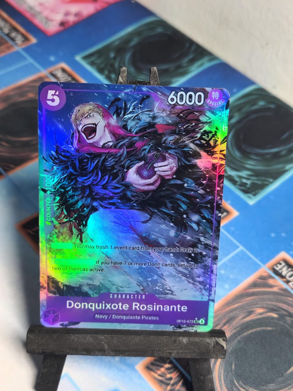 Donquixote Rosinante alt art OP10-072 One Piece Proxy Card