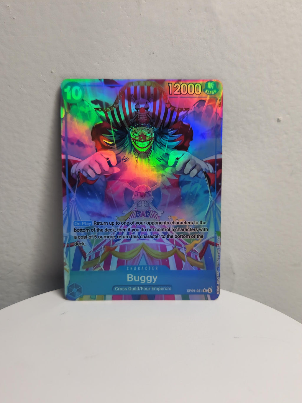 Buggy alt art op09-051 One Piece Proxy