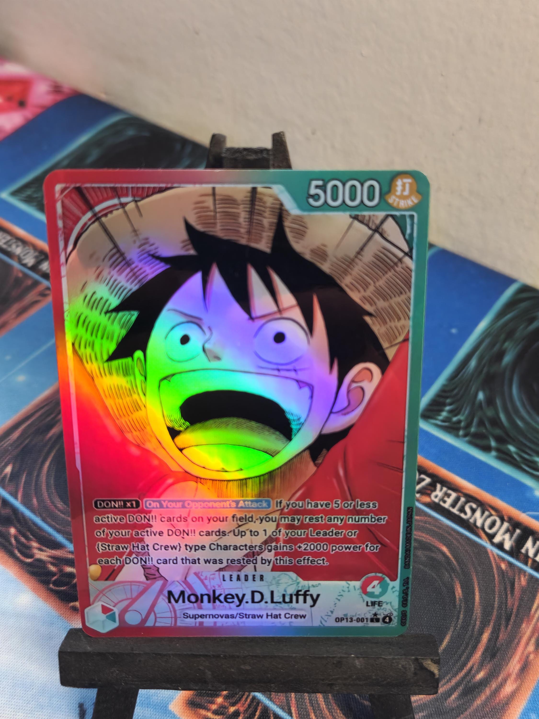 Monkey D Luffy Leader alt art op13-001 One Piece proxy