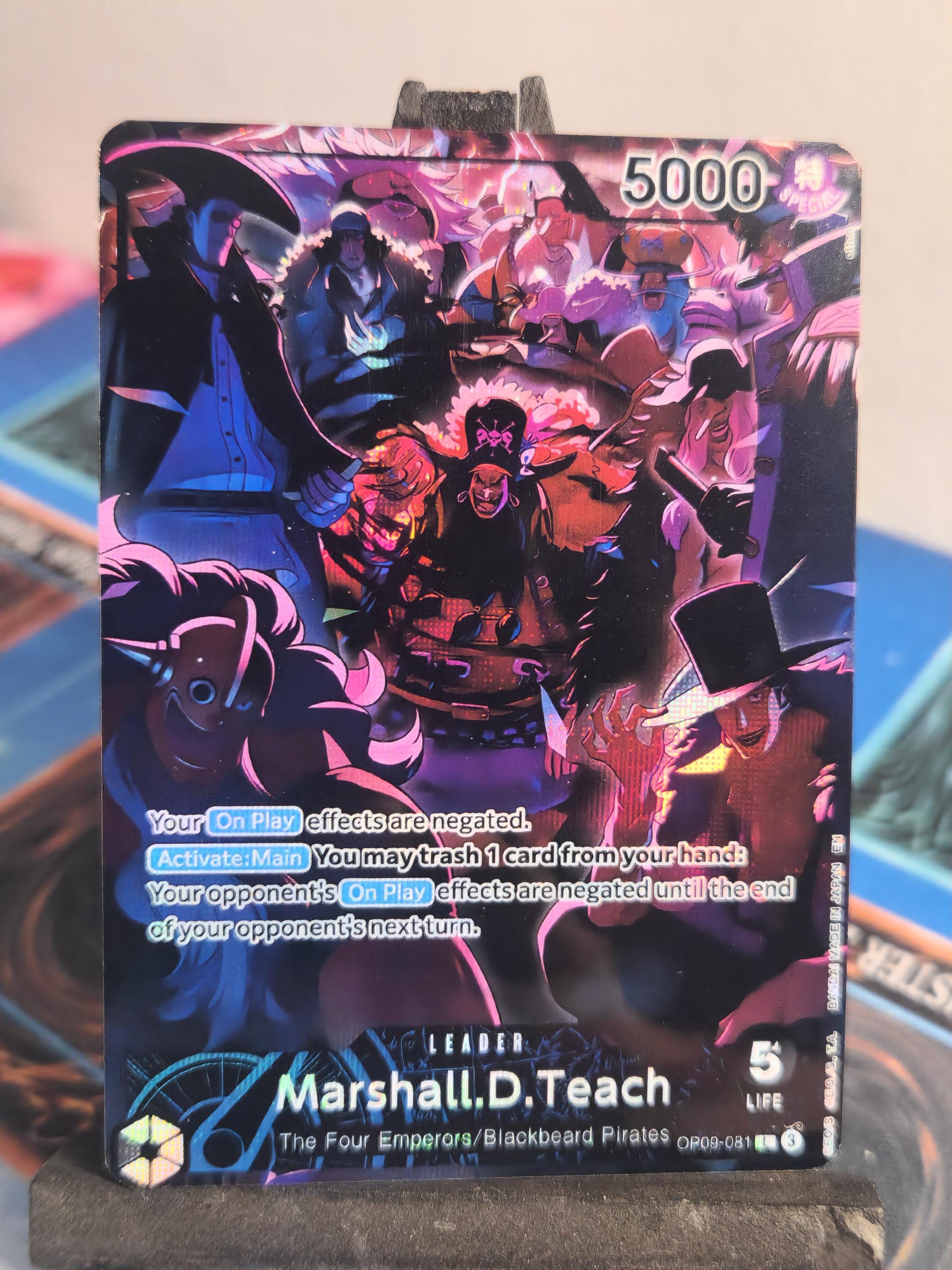One Piece OP09 Four Emperors Leader Anniversary Set Proxy