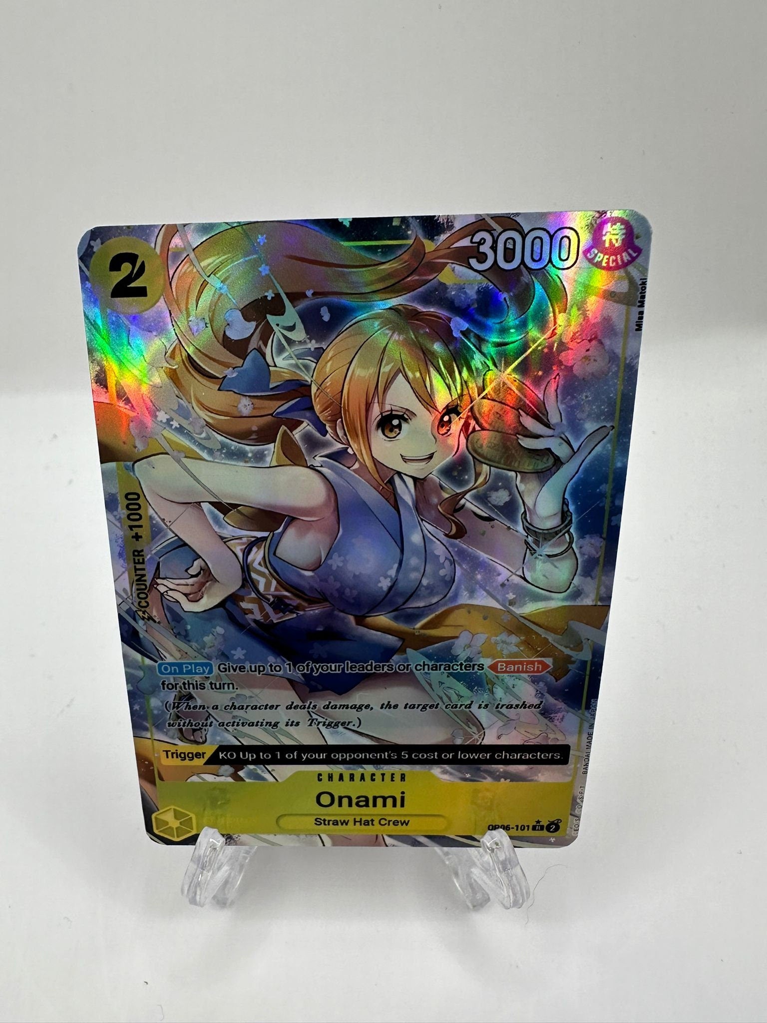 O-Nami alt art op06-101 One Piece Proxy