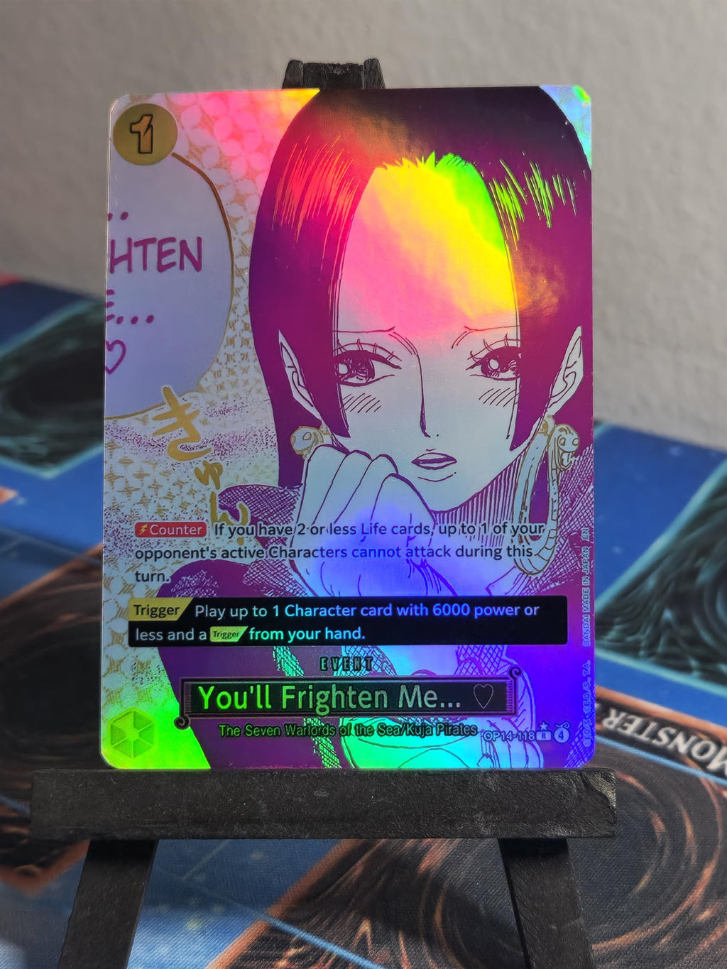 You'll Frighten Me alt art op14-118 One Piece proxy