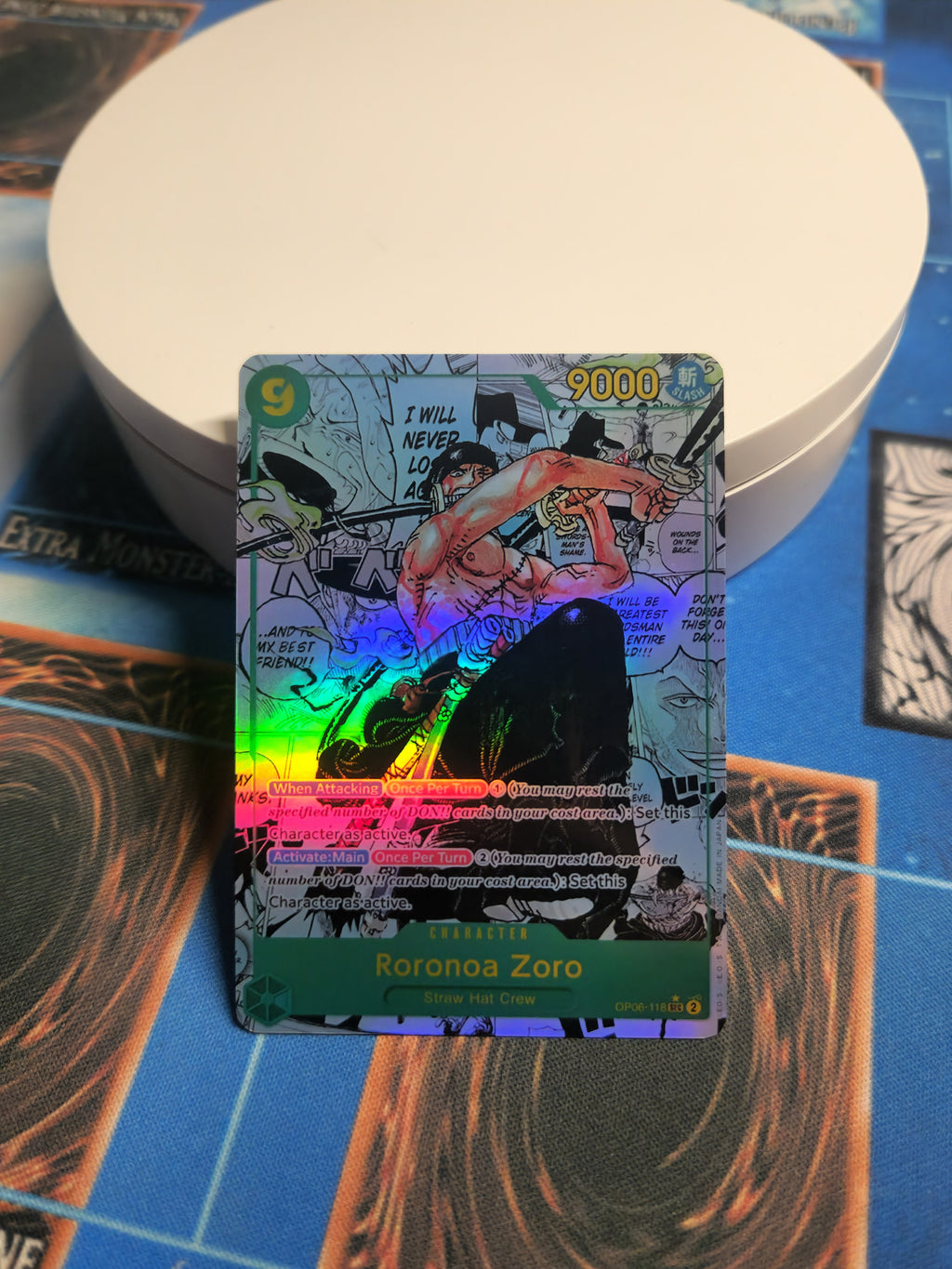 Roronoa Zoro manga op06-118 One Piece Proxy