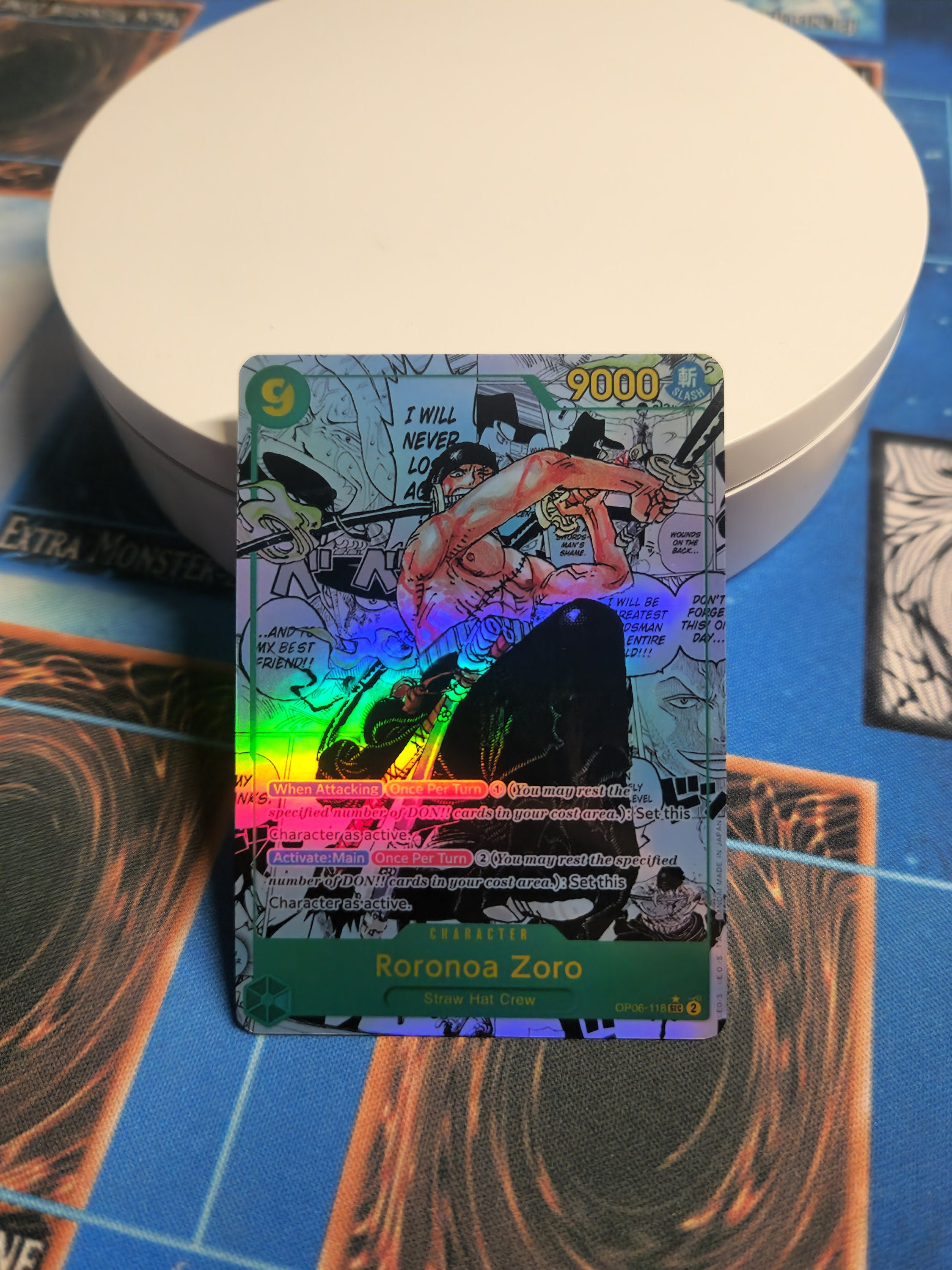 Roronoa Zoro manga op06-118 One Piece Proxy
