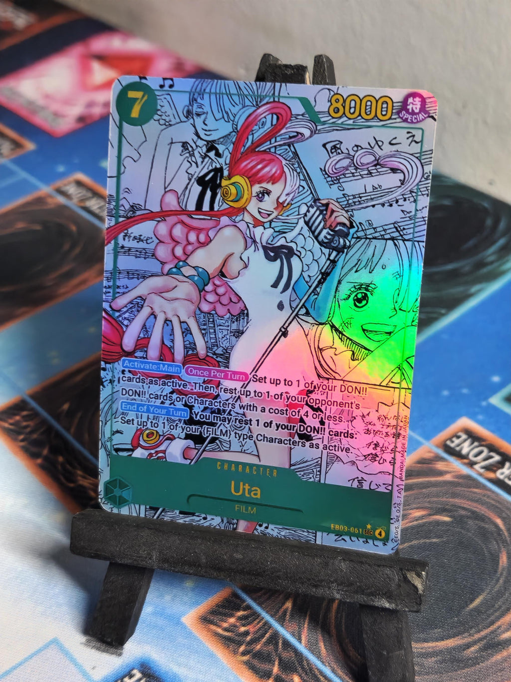 Uta Manga alt art EB03-061 One Piece Proxy