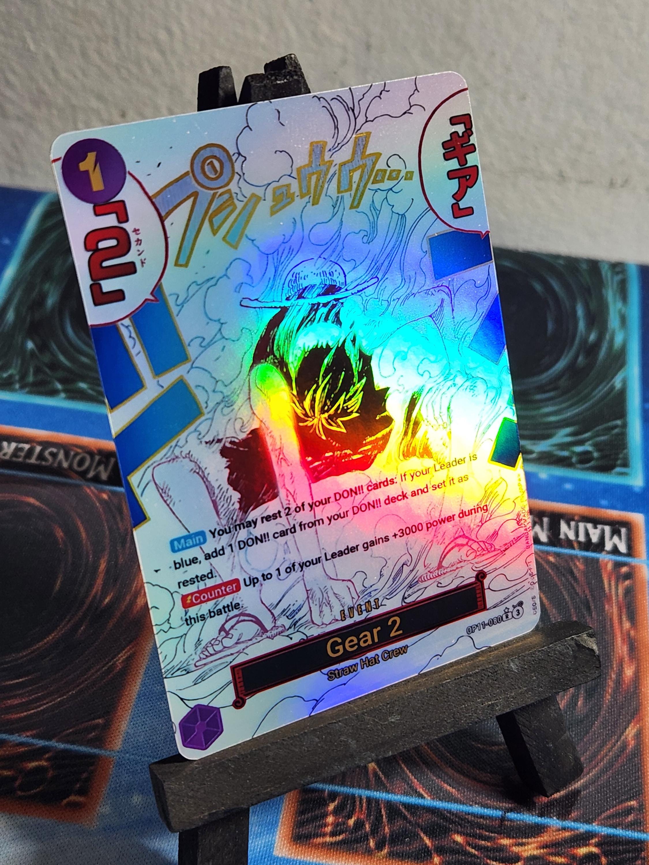 Gear 2 alt art OP11-080 One Piece Proxy