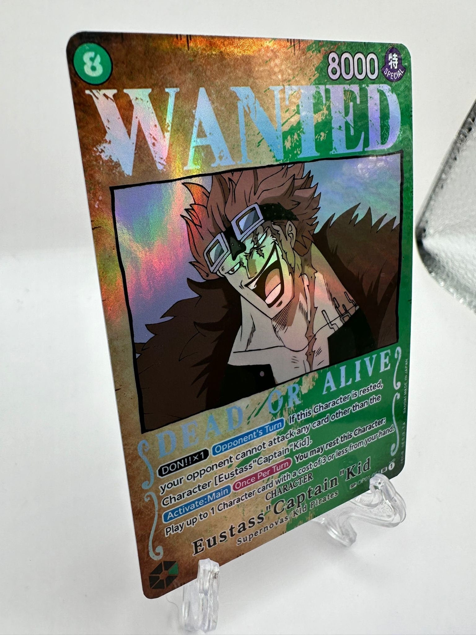One Piece Eustass "Captain" Kid SP op01-051 proxy